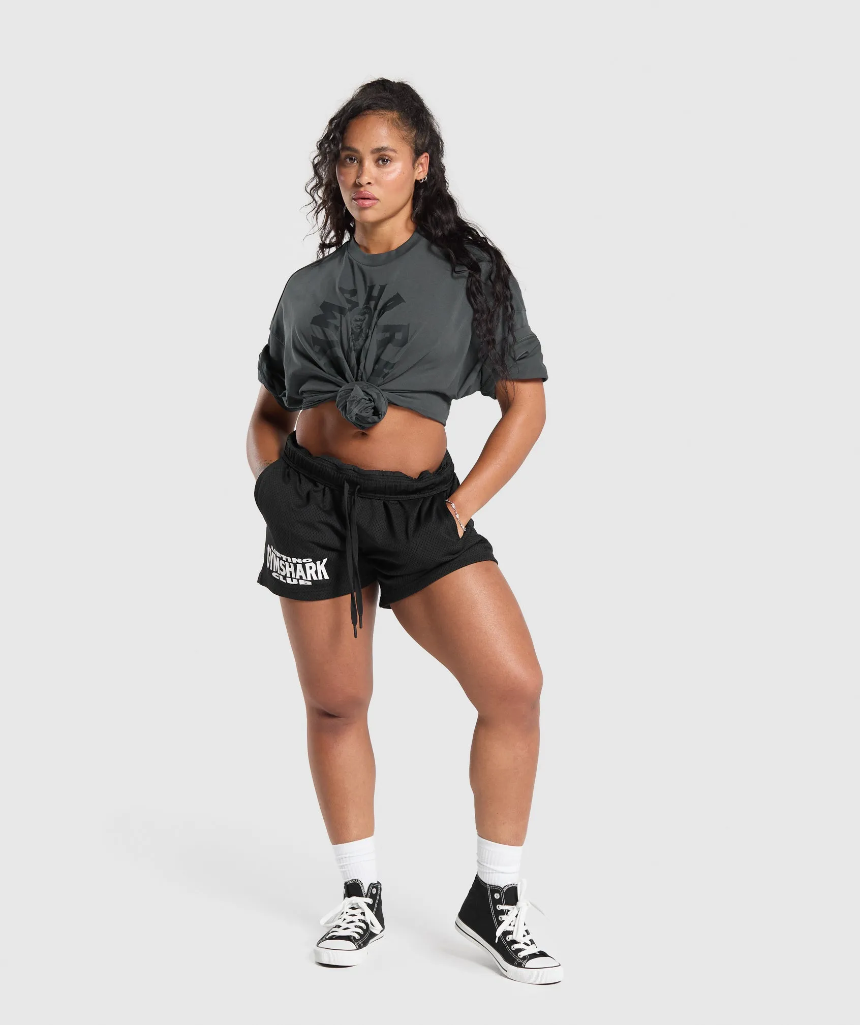 Gymshark Strength Department Graphic T-Shirt - Asphalt Grey sold by Gymshark product image thumbnail 4