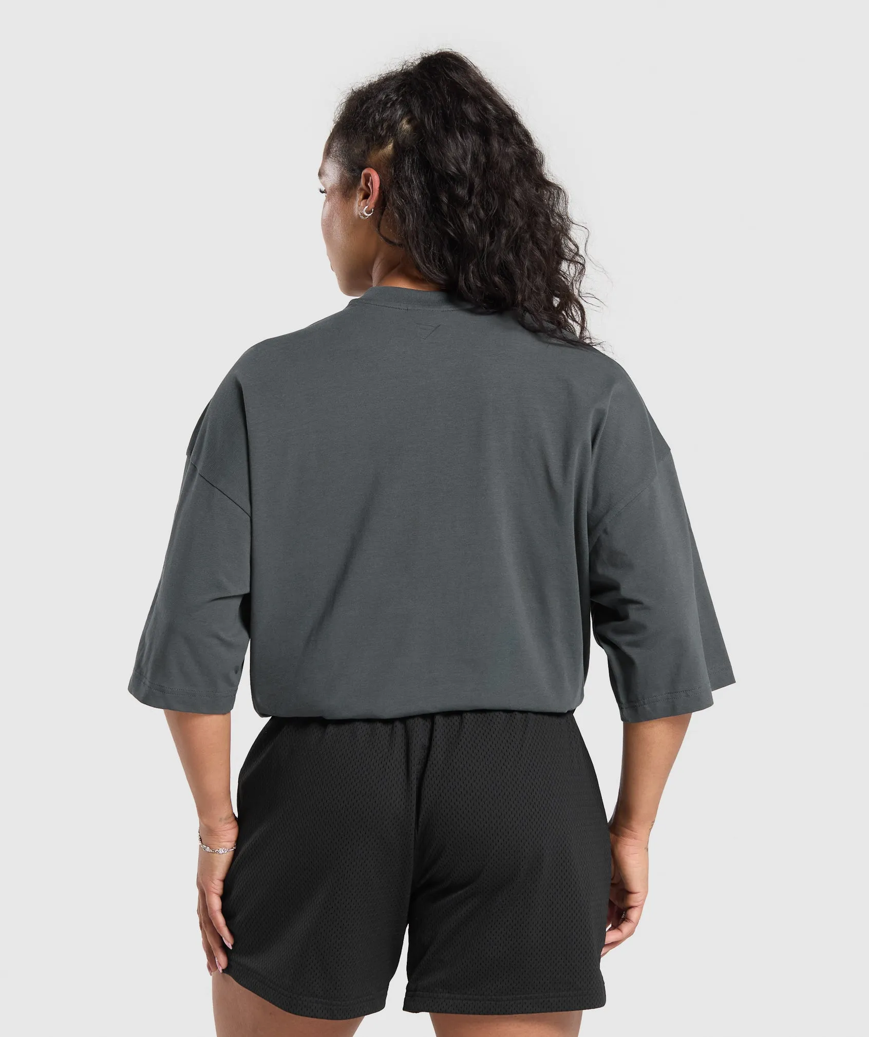 Gymshark Strength Department Graphic T-Shirt - Asphalt Grey sold by Gymshark product image thumbnail 2