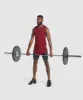 Gymshark 315 Tank - Burgundy sold by Gymshark