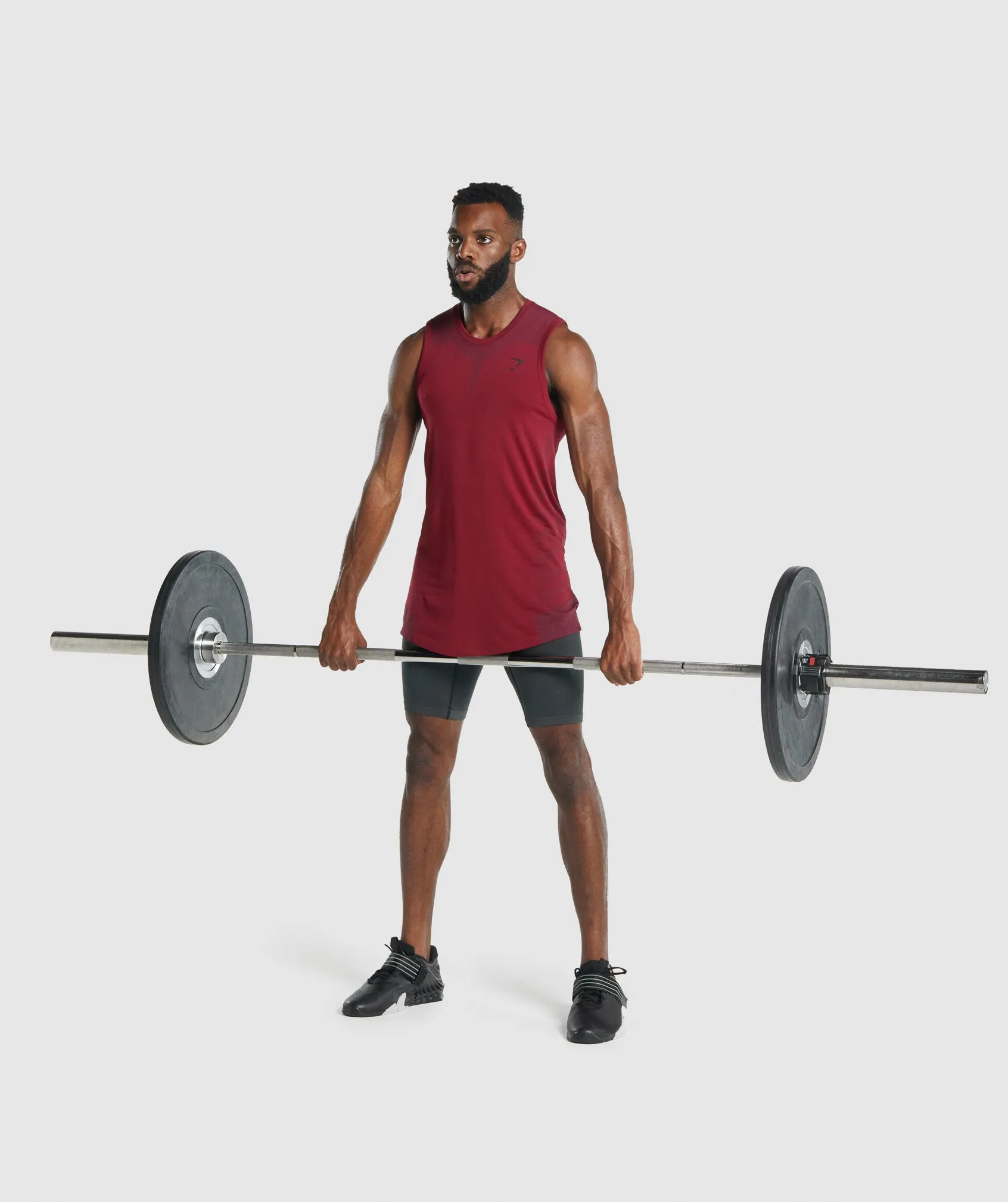 Gymshark 315 Tank - Burgundy sold by Gymshark product image thumbnail 4