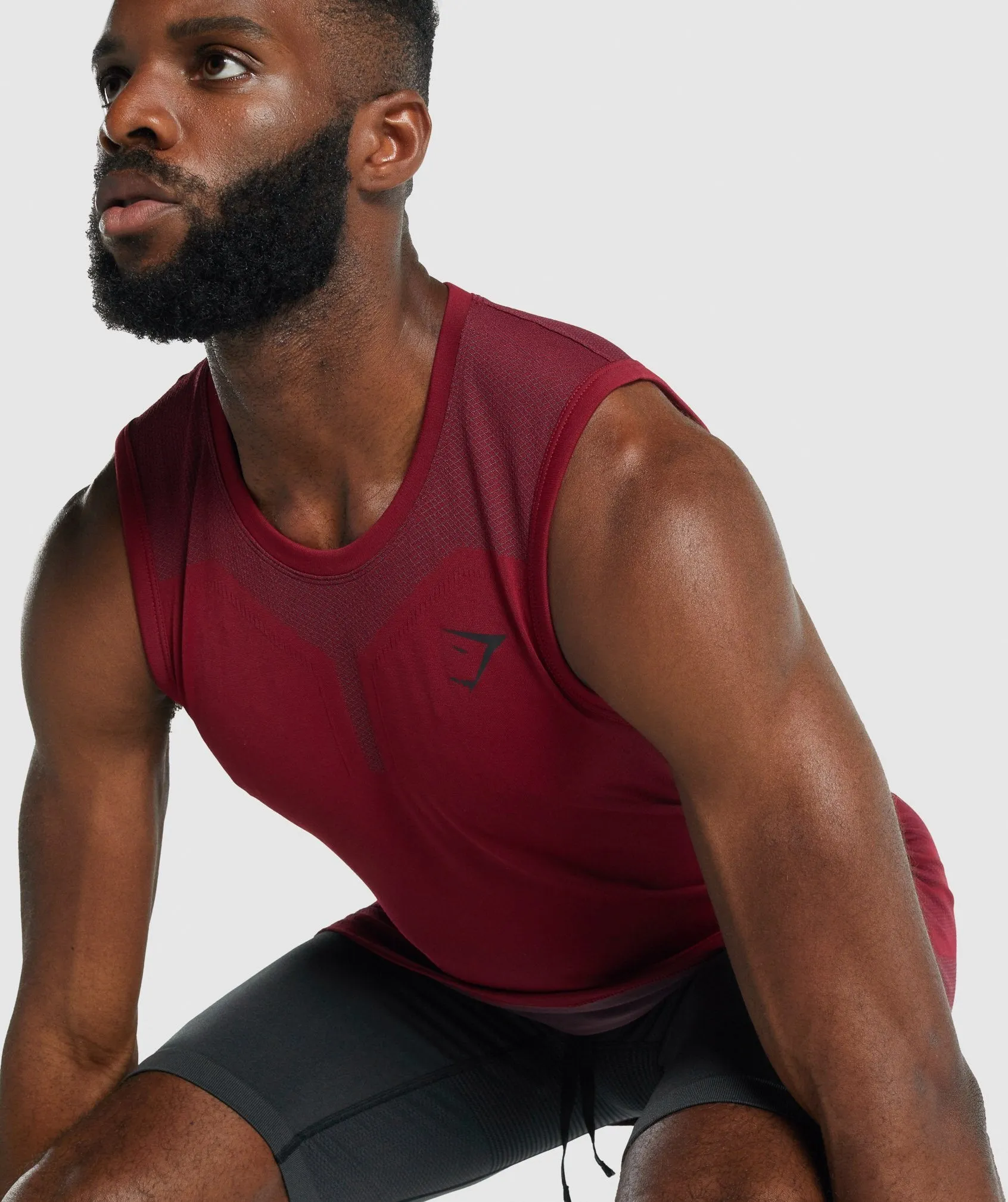Gymshark 315 Tank - Burgundy sold by Gymshark product image thumbnail 5