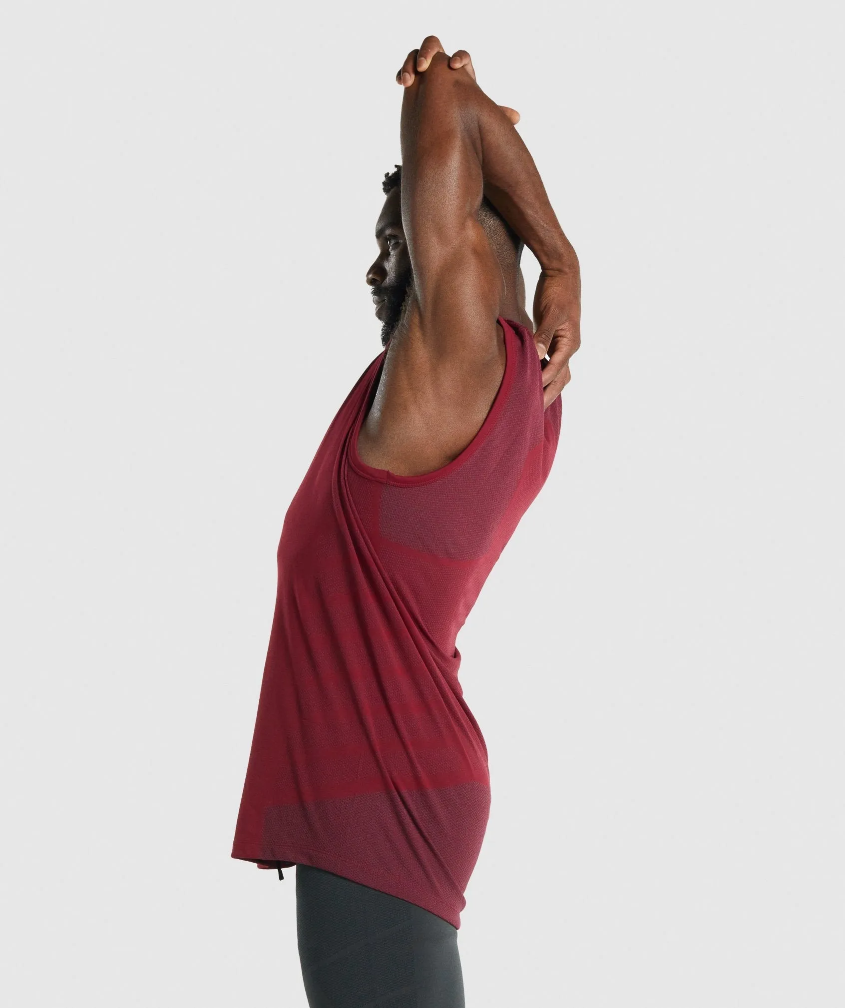 Gymshark 315 Tank - Burgundy sold by Gymshark product image thumbnail 3