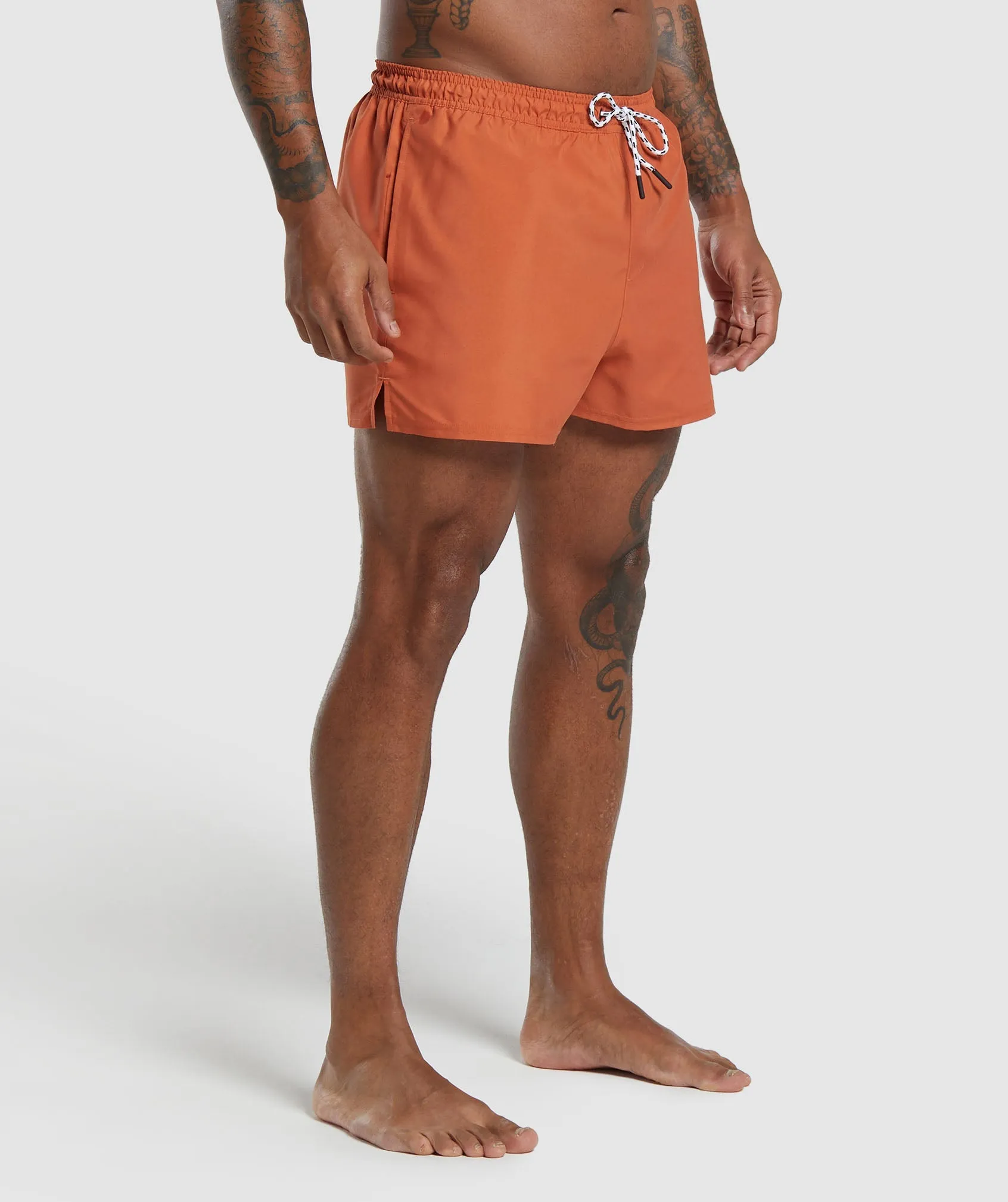 Gymshark 3" Swim Shorts - Muted Orange sold by Gymshark product image thumbnail 3