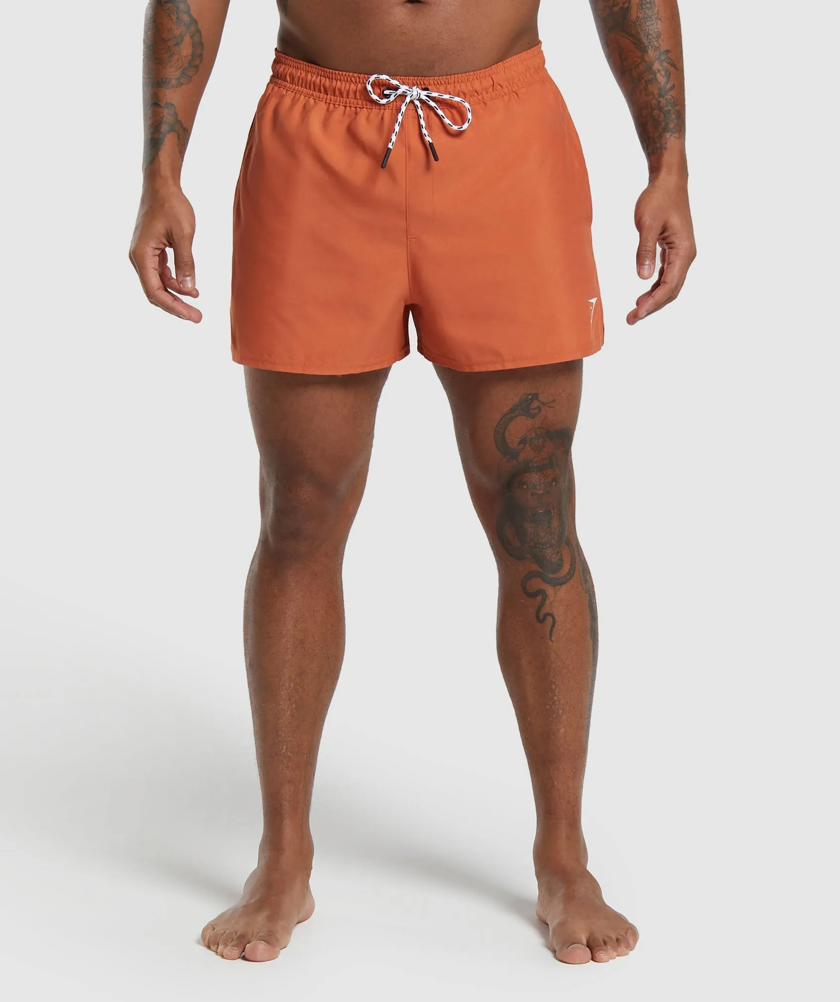 Gymshark 3" Swim Shorts - Muted Orange sold by Gymshark
