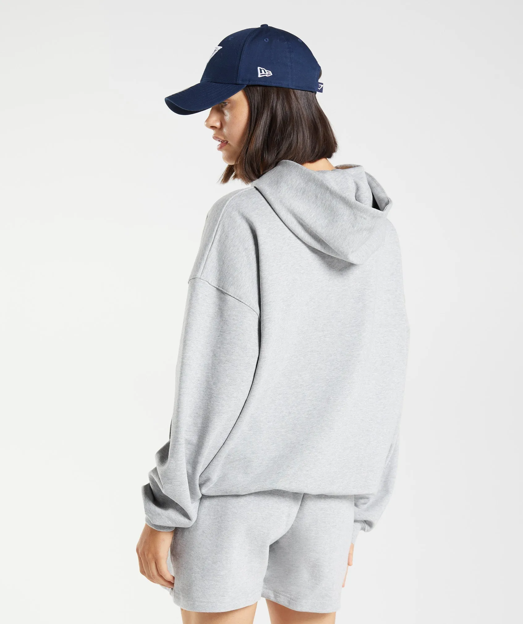 Gymshark Rest Day Sweats Hoodie - Light Grey Core Marl sold by Gymshark product image thumbnail 2