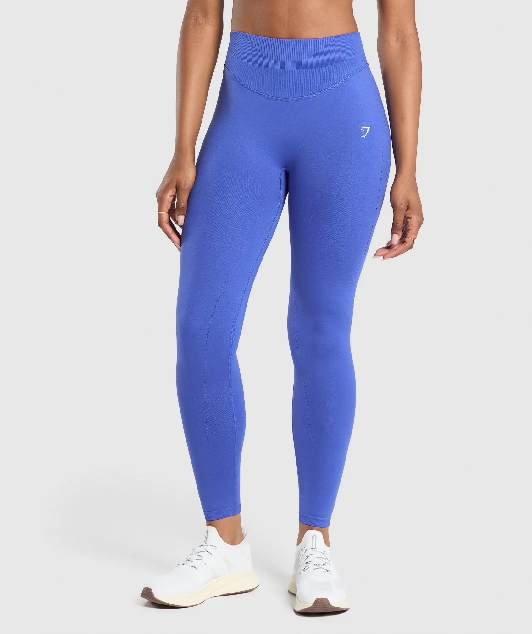 Gymshark Sweat Seamless Leggings - Force Blue sold by Gymshark
