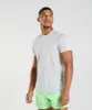 Gymshark Sport T-Shirt - White/Smokey Grey Marl sold by Gymshark