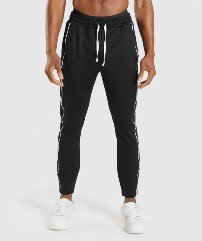 Gymshark Recess Joggers - Black/White sold by Gymshark