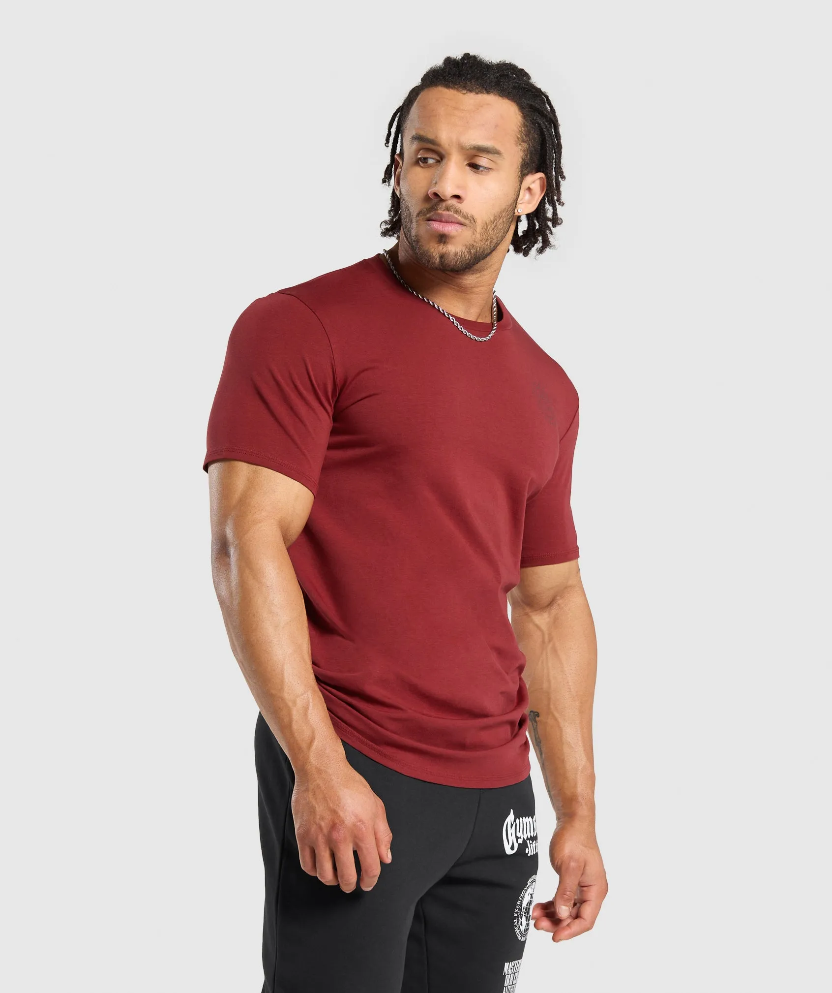 Gymshark Legacy T-Shirt - Washed Red sold by Gymshark product image thumbnail 3