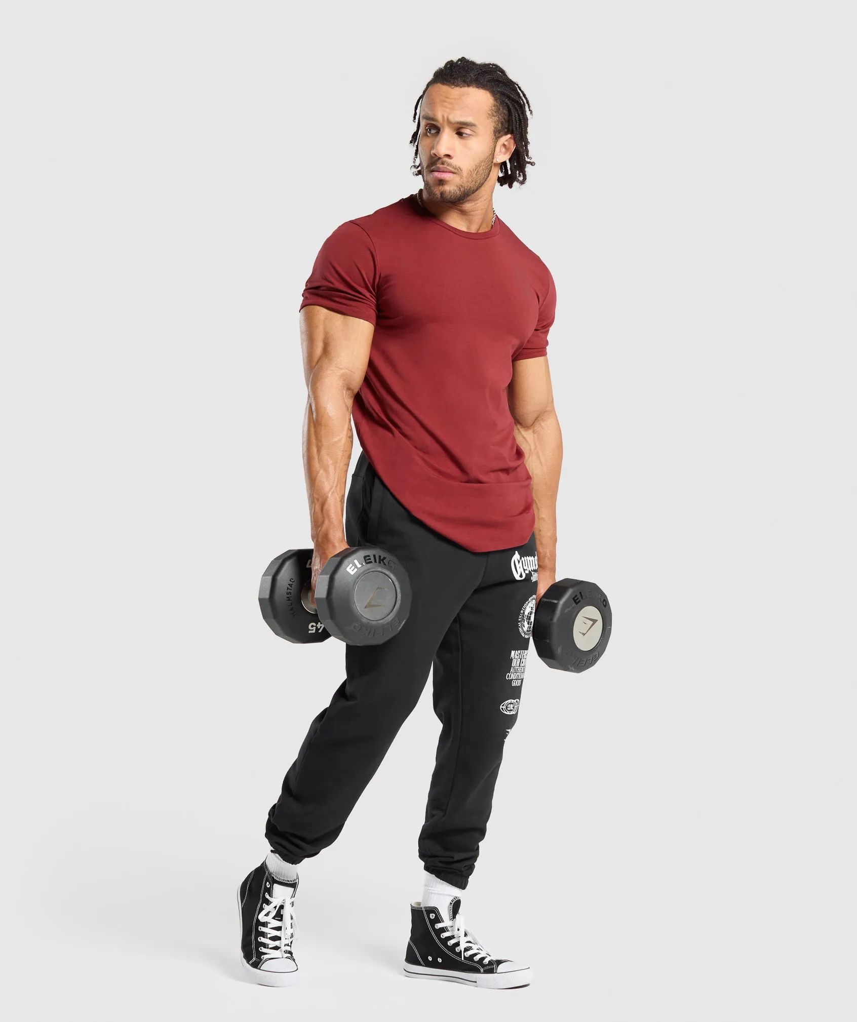 Gymshark Legacy T-Shirt - Washed Red sold by Gymshark product image thumbnail 4