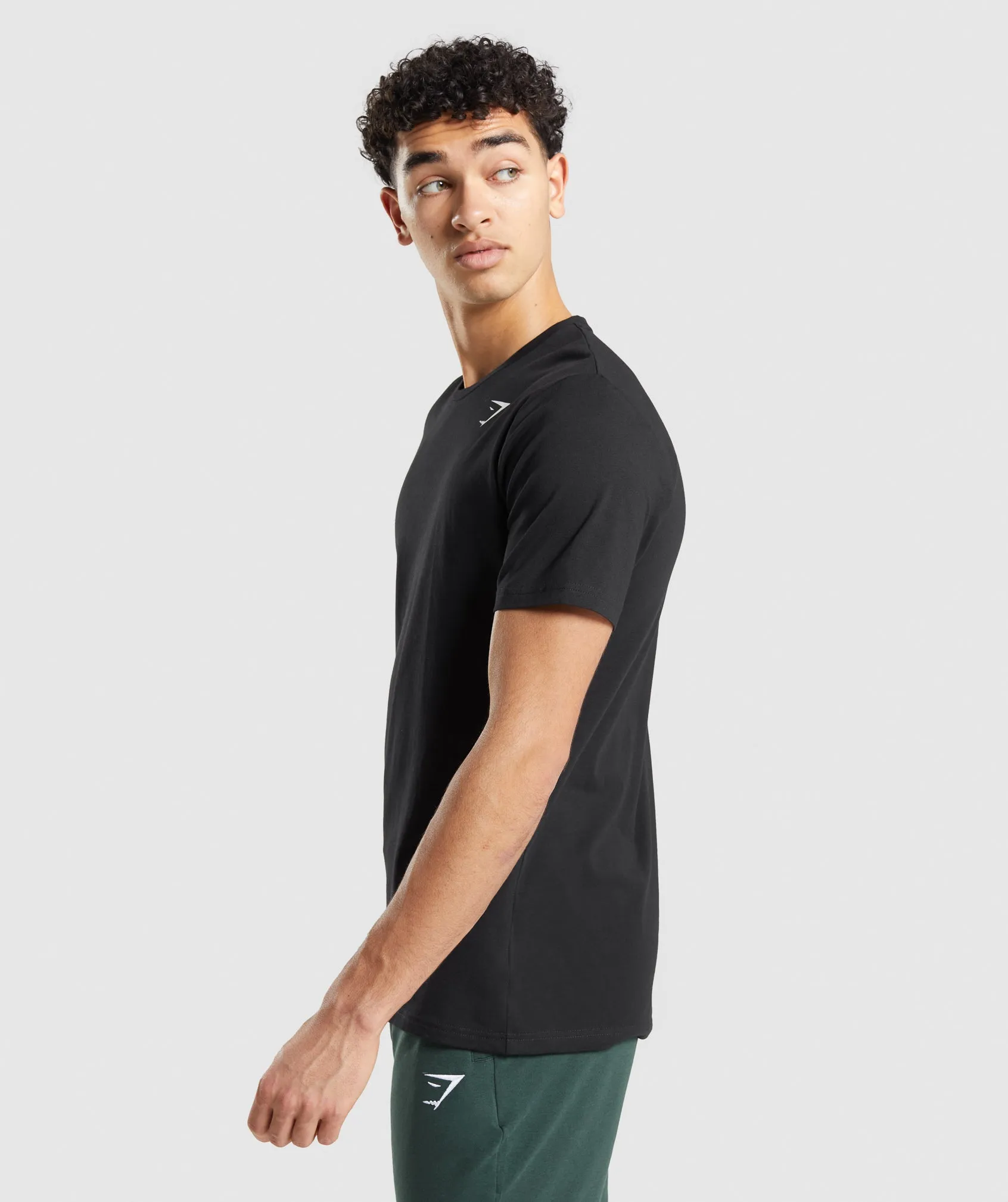 Gymshark Essential T-Shirt - Black sold by Gymshark product image thumbnail 3