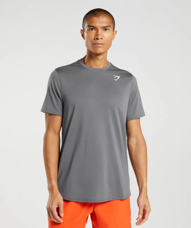 Gymshark Arrival T-Shirt - Silhouette Grey sold by Gymshark