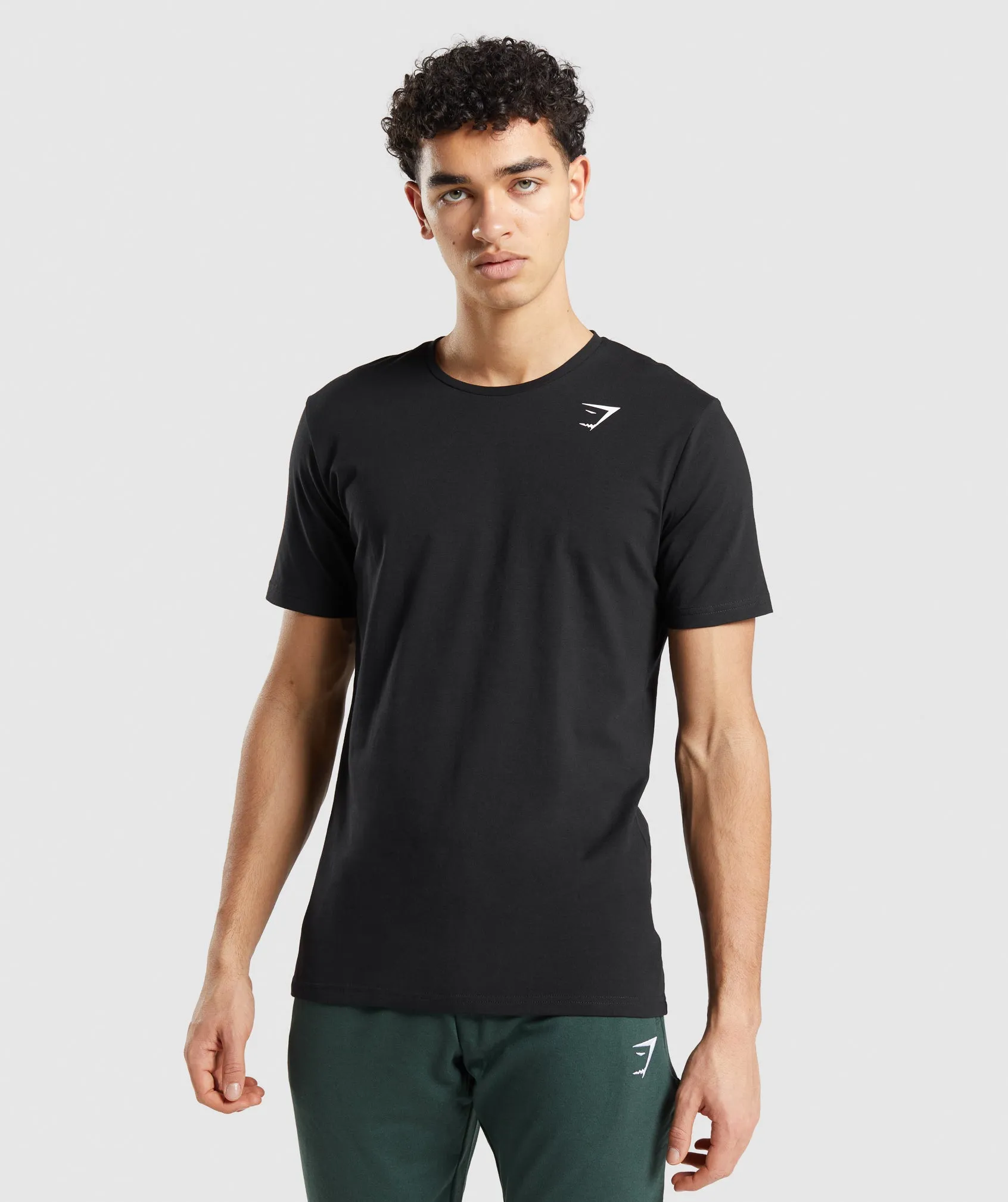 Gymshark Essential T-Shirt - Black sold by Gymshark