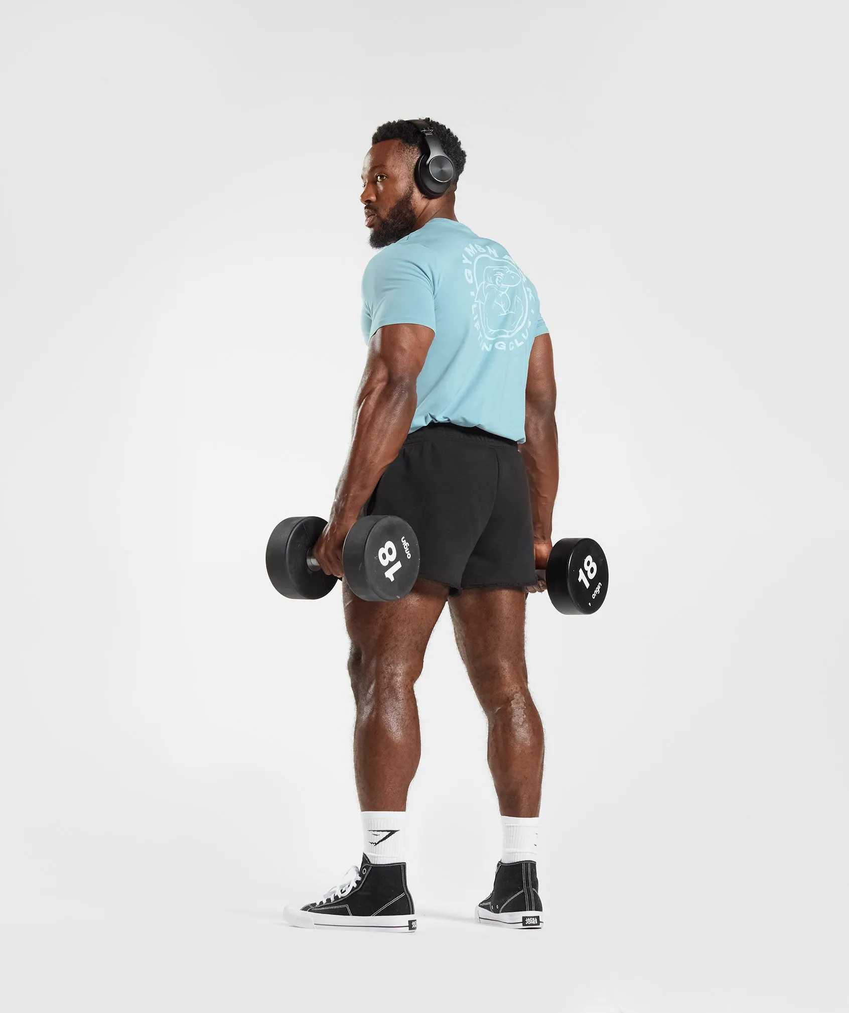 Gymshark Legacy T-Shirt - Iceberg Blue sold by Gymshark product image thumbnail 4