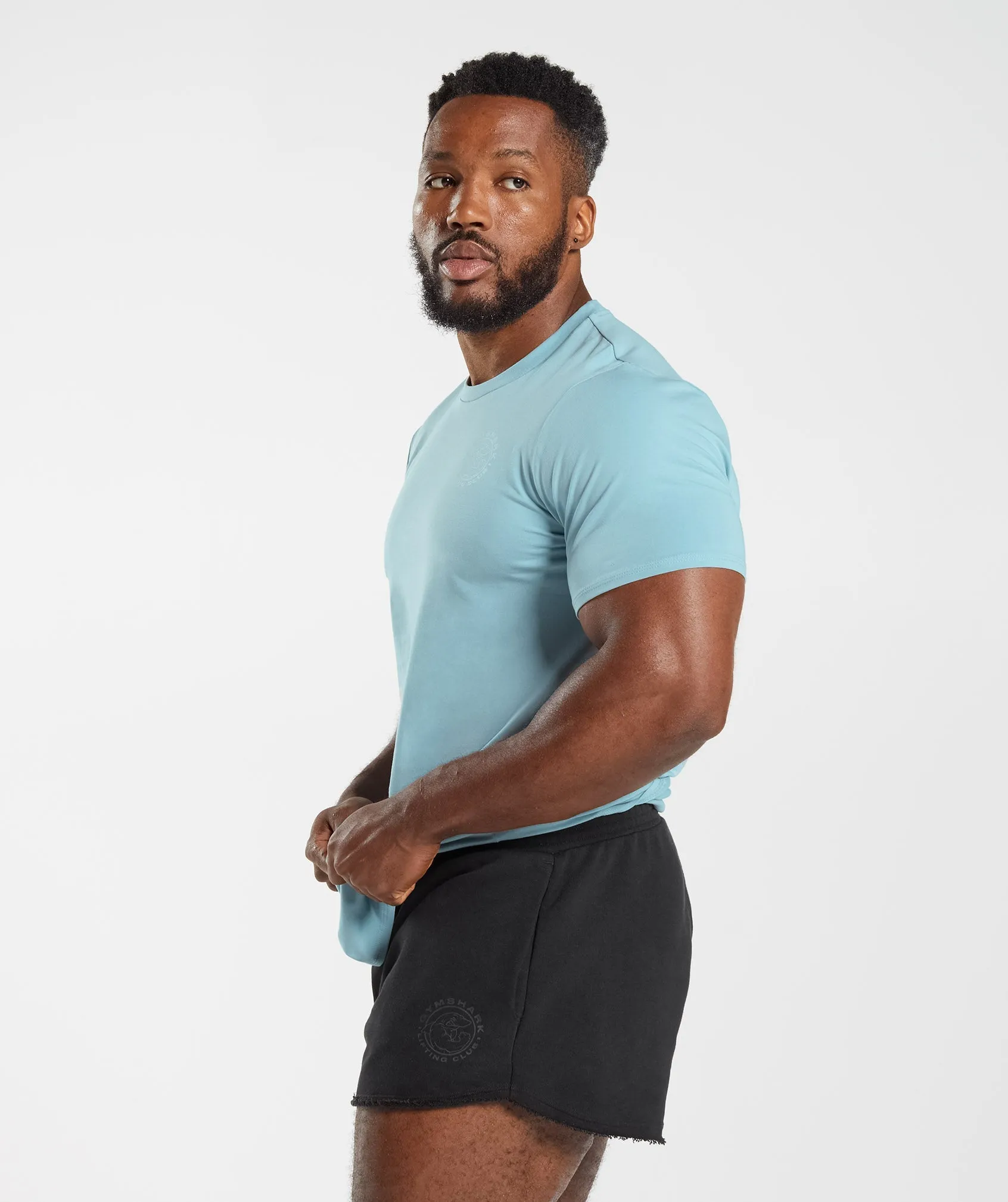 Gymshark Legacy T-Shirt - Iceberg Blue sold by Gymshark product image thumbnail 2