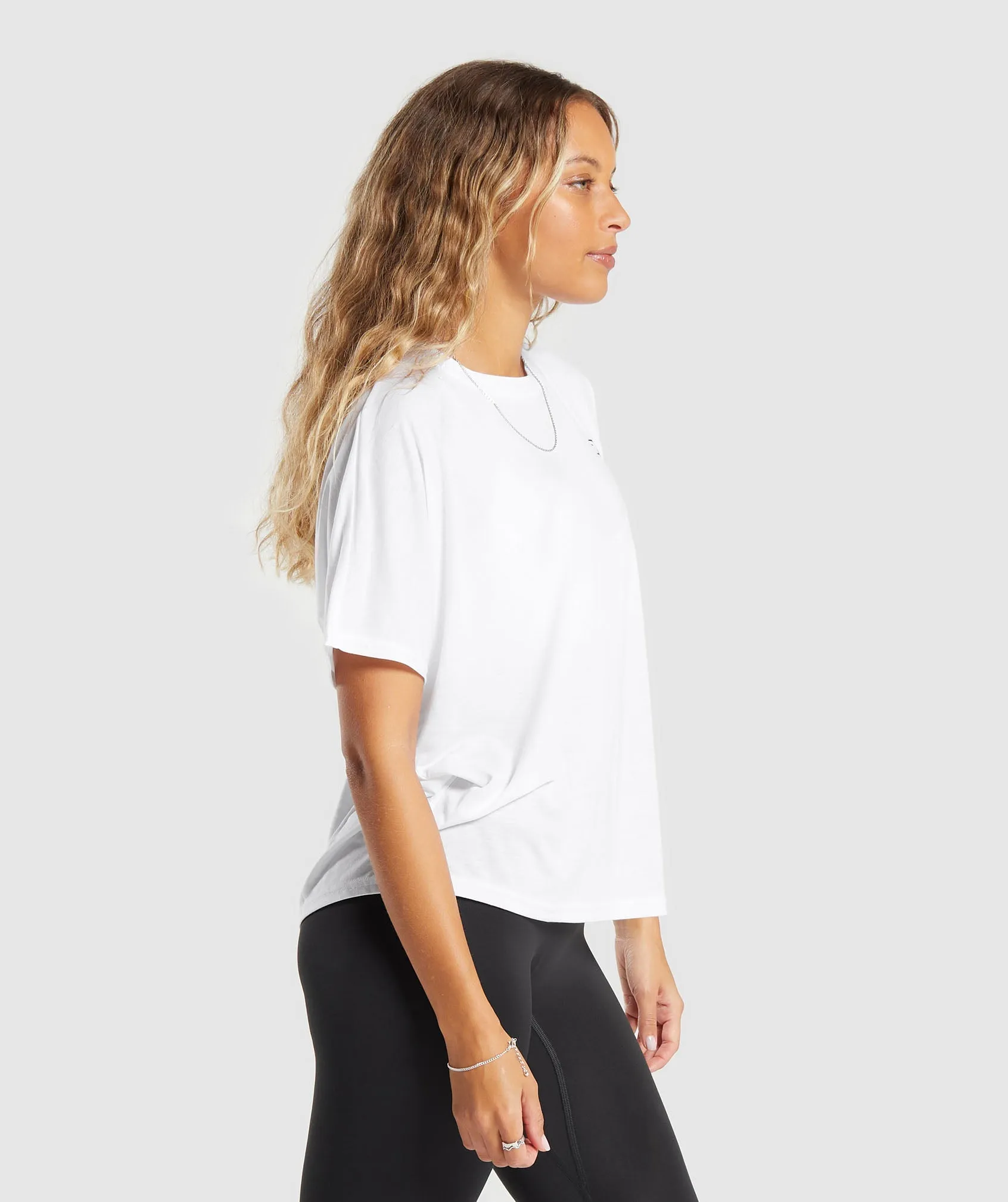 Gymshark Super Soft T-Shirt - White sold by Gymshark product image thumbnail 3