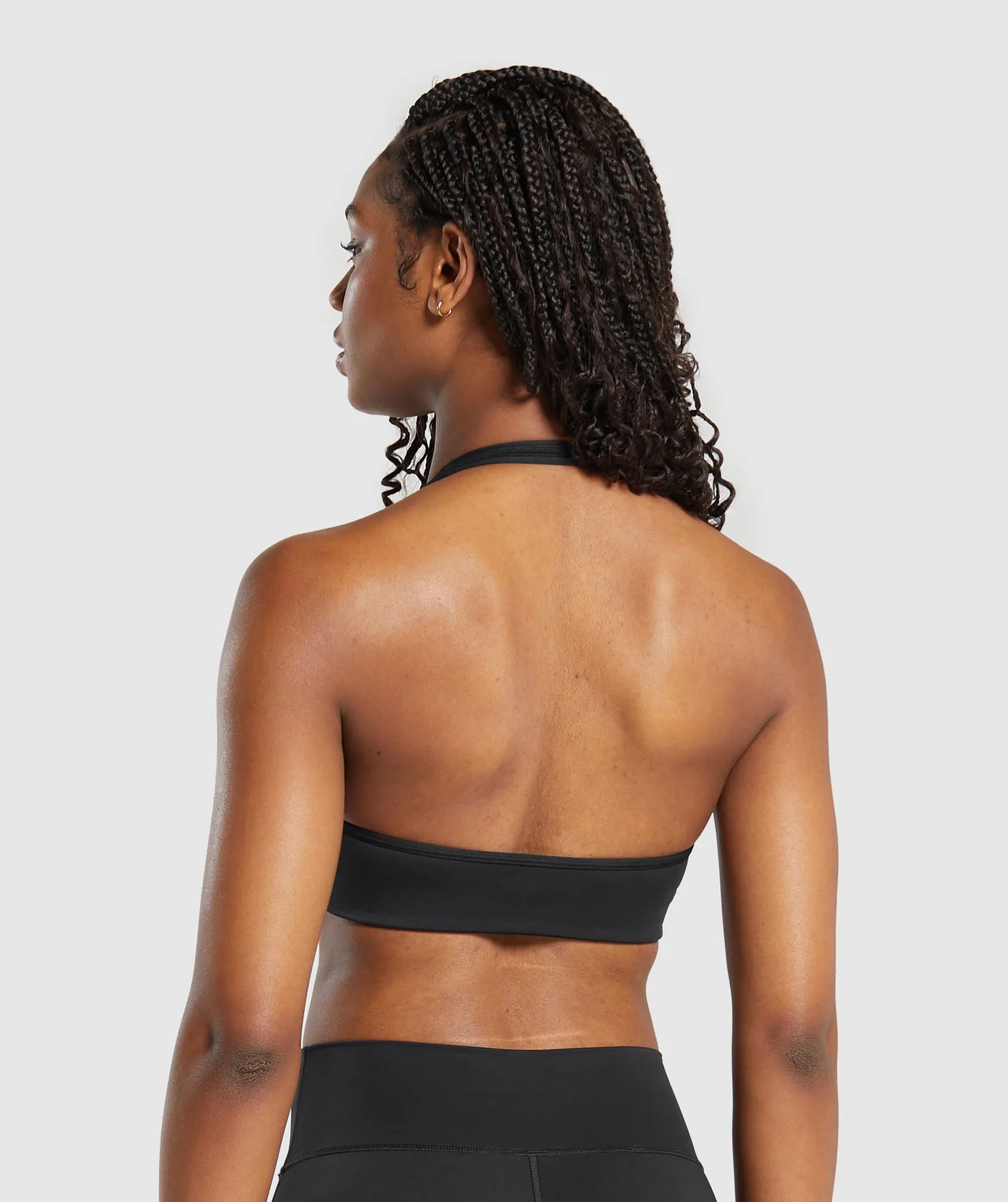 Gymshark Halterneck Sports Bra - Black sold by Gymshark product image thumbnail 2