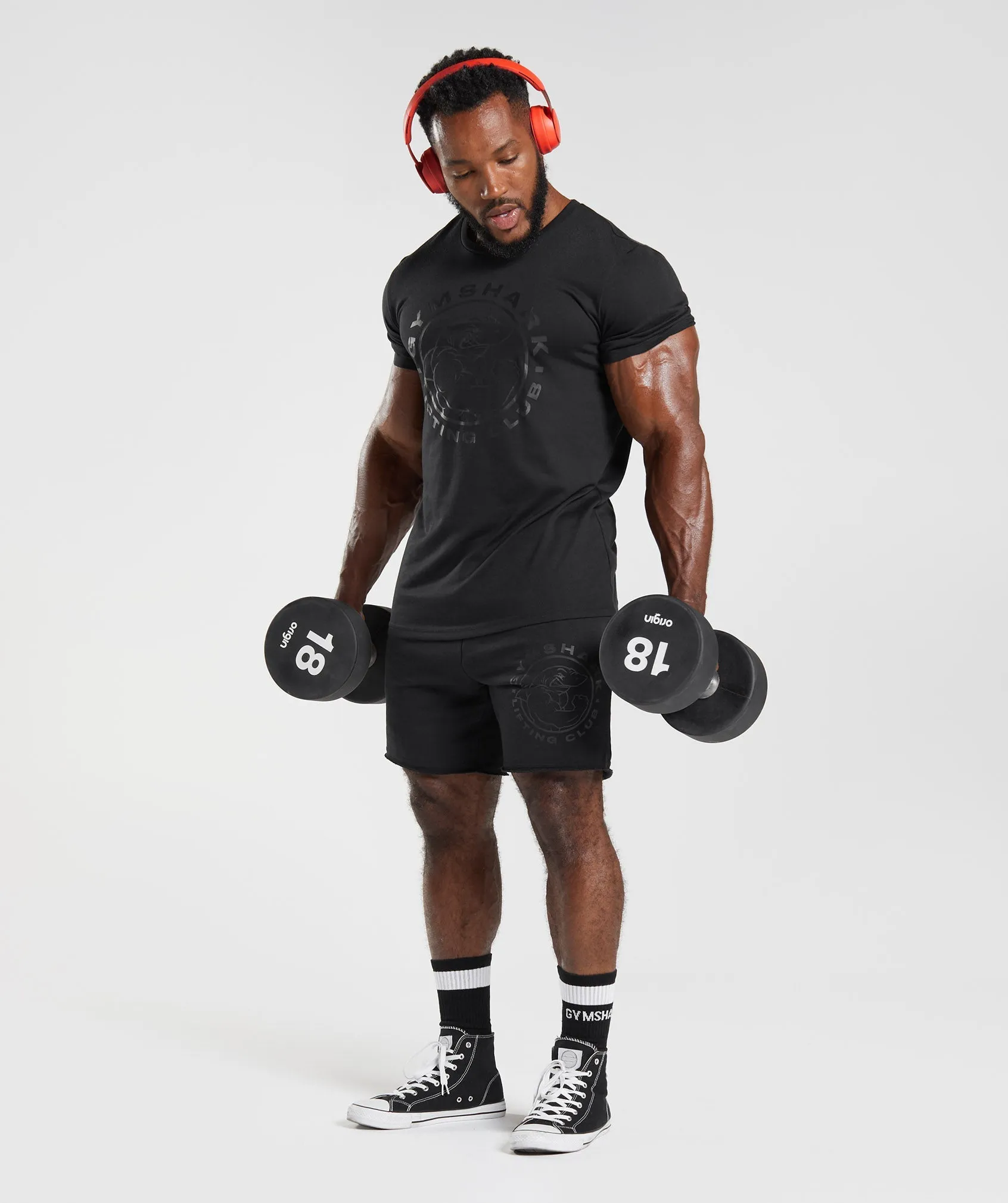 Gymshark Legacy T-Shirt - Black sold by Gymshark product image thumbnail 4