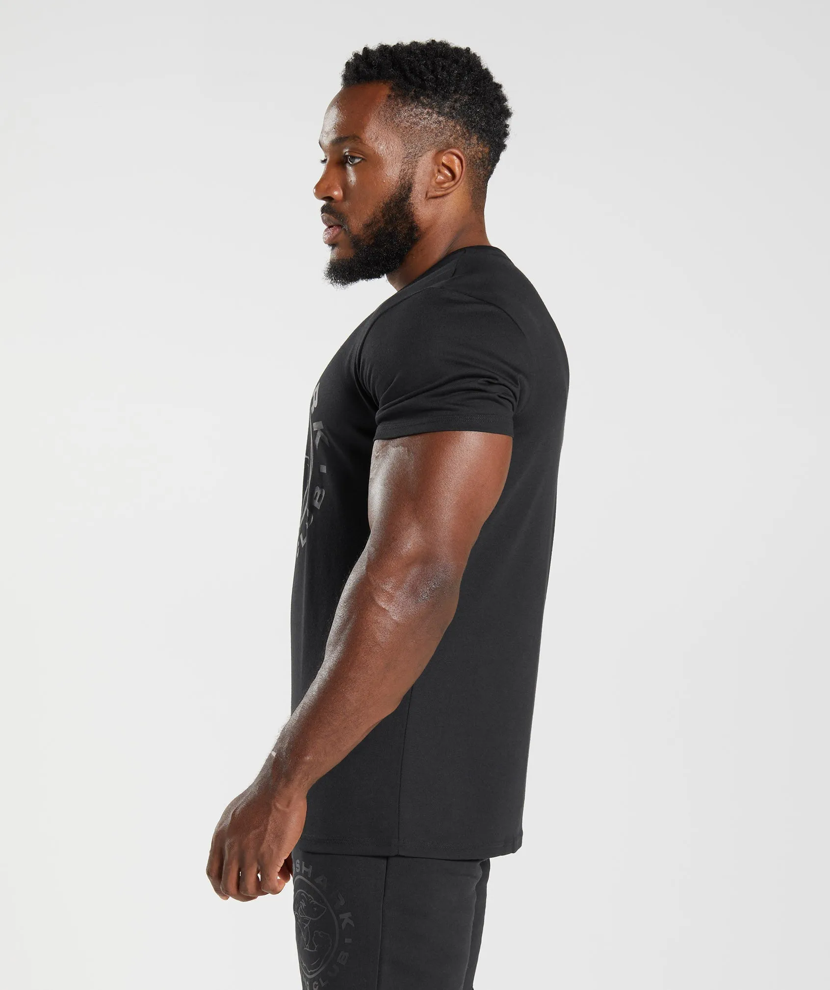 Gymshark Legacy T-Shirt - Black sold by Gymshark product image thumbnail 3