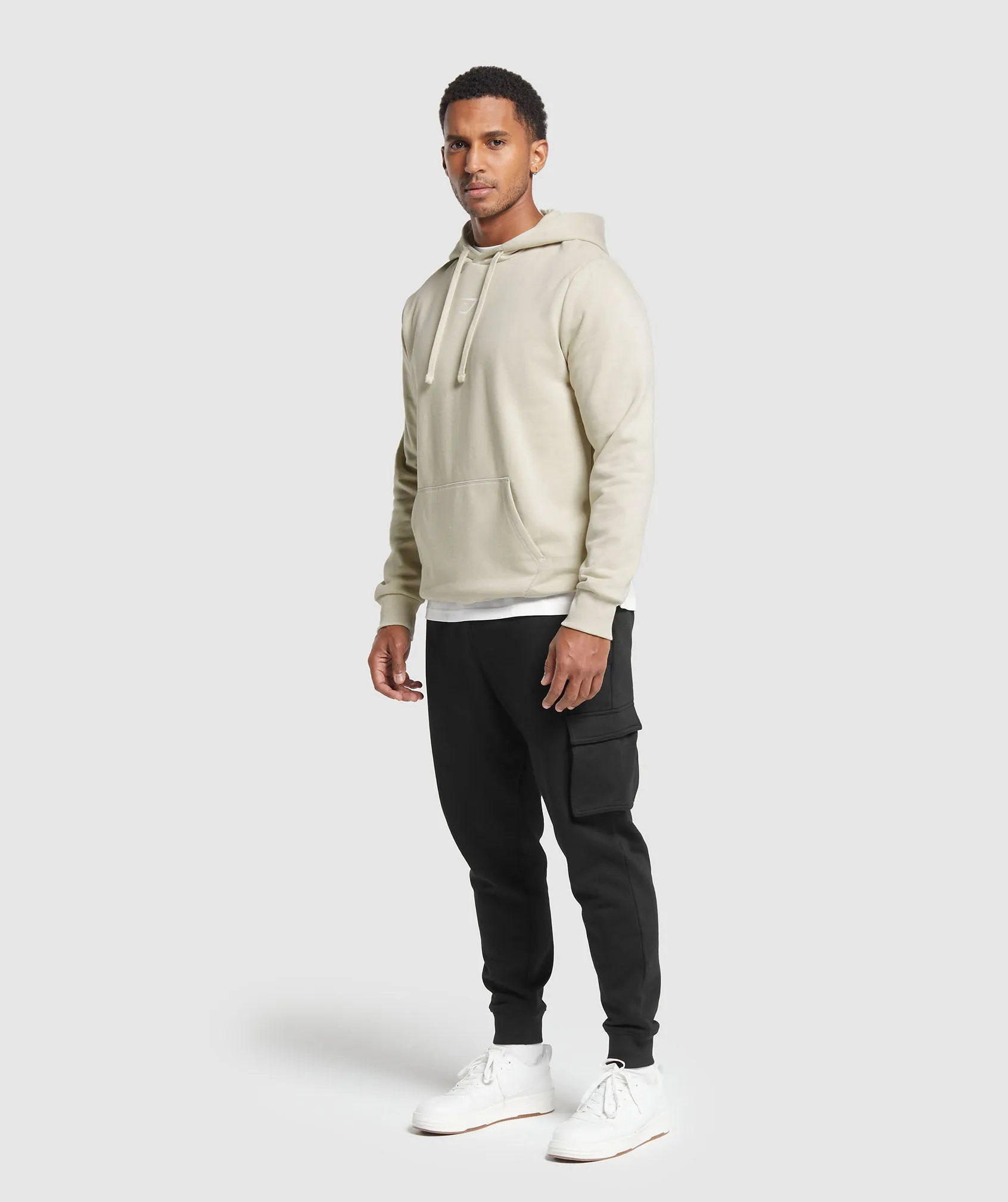 Gymshark Hybrid Wellness Hoodie - Pebble Grey sold by Gymshark product image thumbnail 4