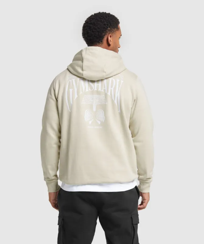 Gymshark Hybrid Wellness Hoodie - Pebble Grey sold by Gymshark