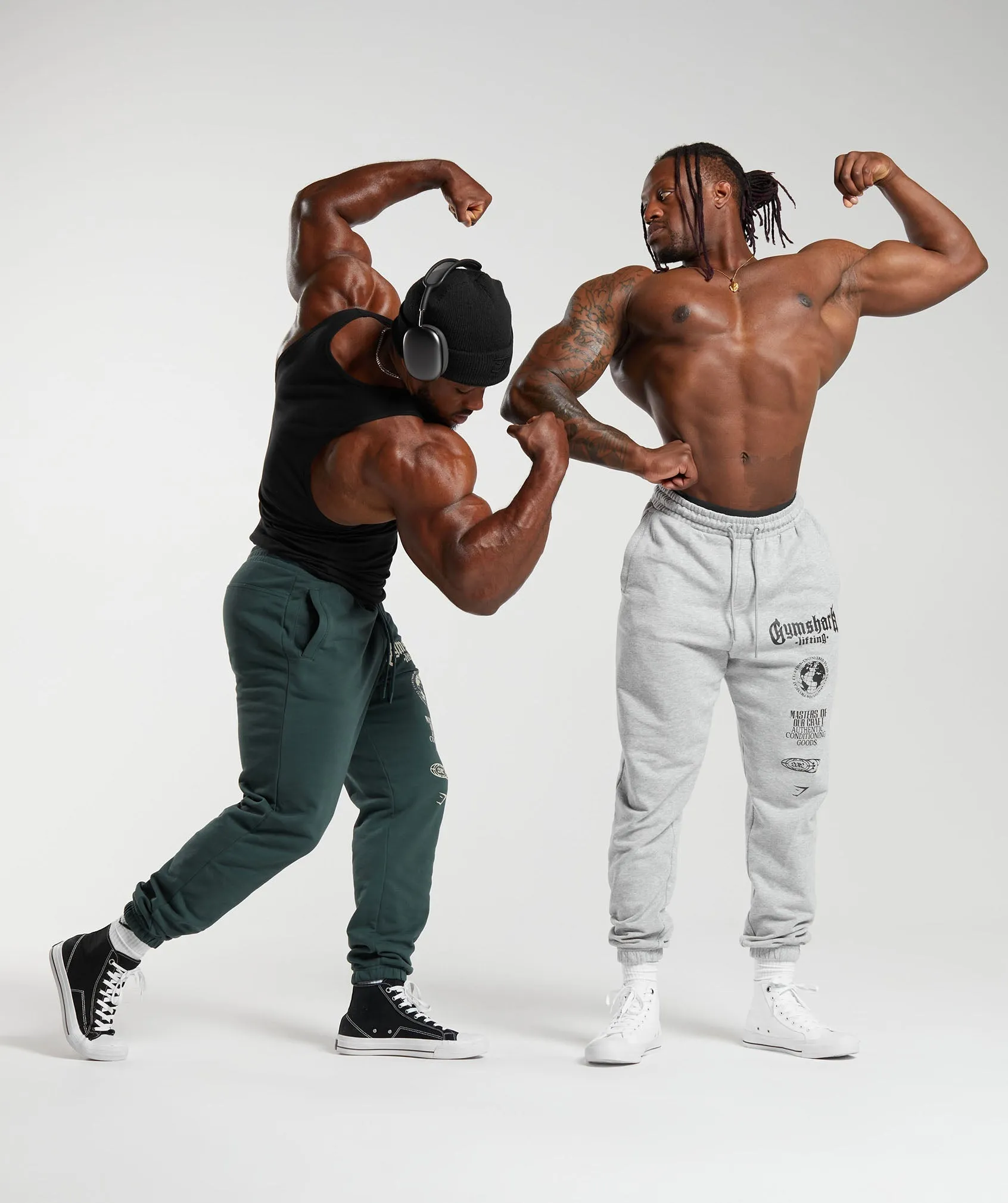 Gymshark Global Lifting Oversized Essential Joggers - Green sold by Gymshark product image thumbnail 5