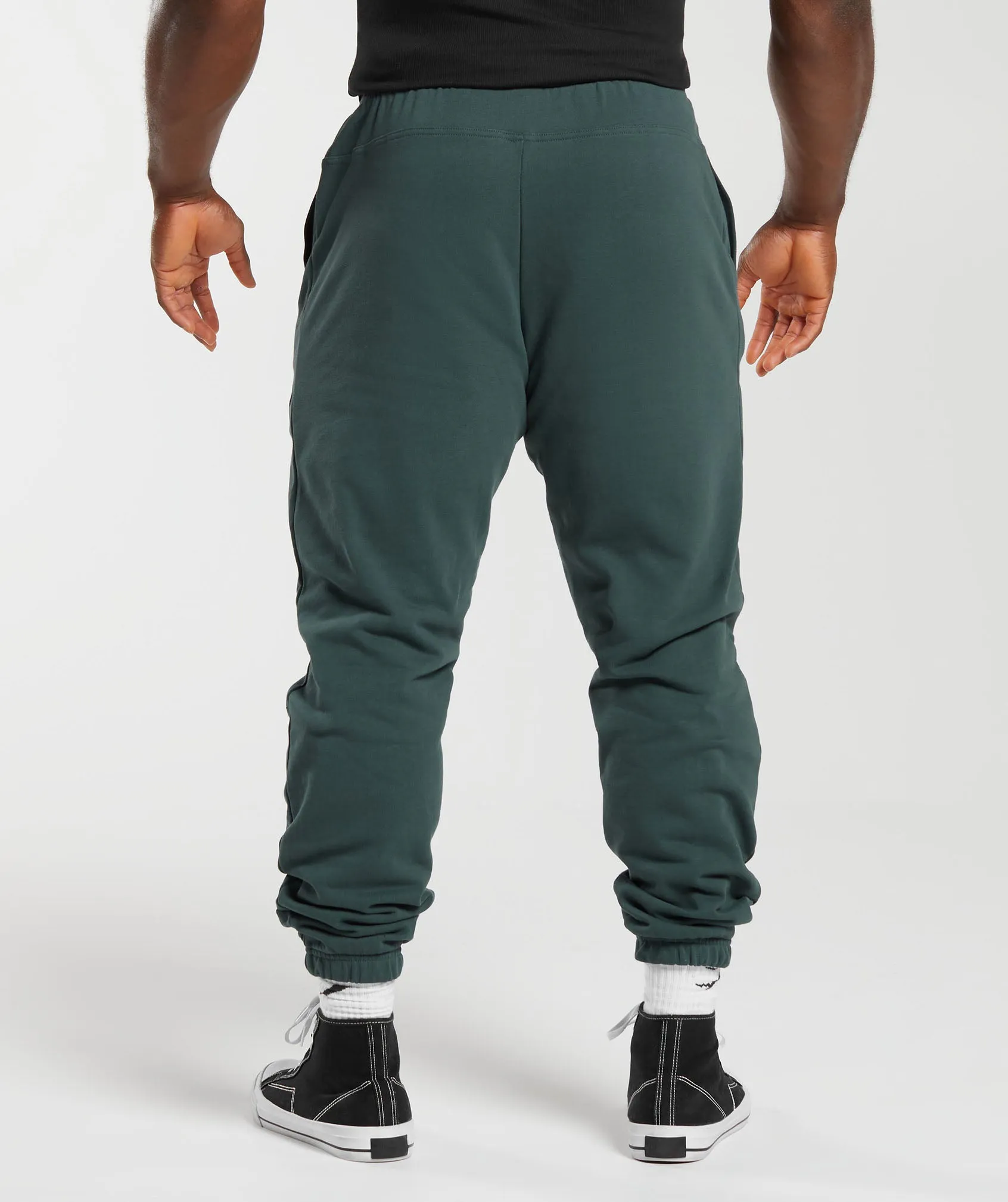 Gymshark Global Lifting Oversized Essential Joggers - Green sold by Gymshark product image thumbnail 2