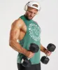 Gymshark Legacy Drop Arm Tank - Hoya Green sold by Gymshark