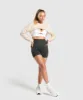 Gymshark Cotton Oversized Long Sleeve Top - Cream Beige sold by Gymshark