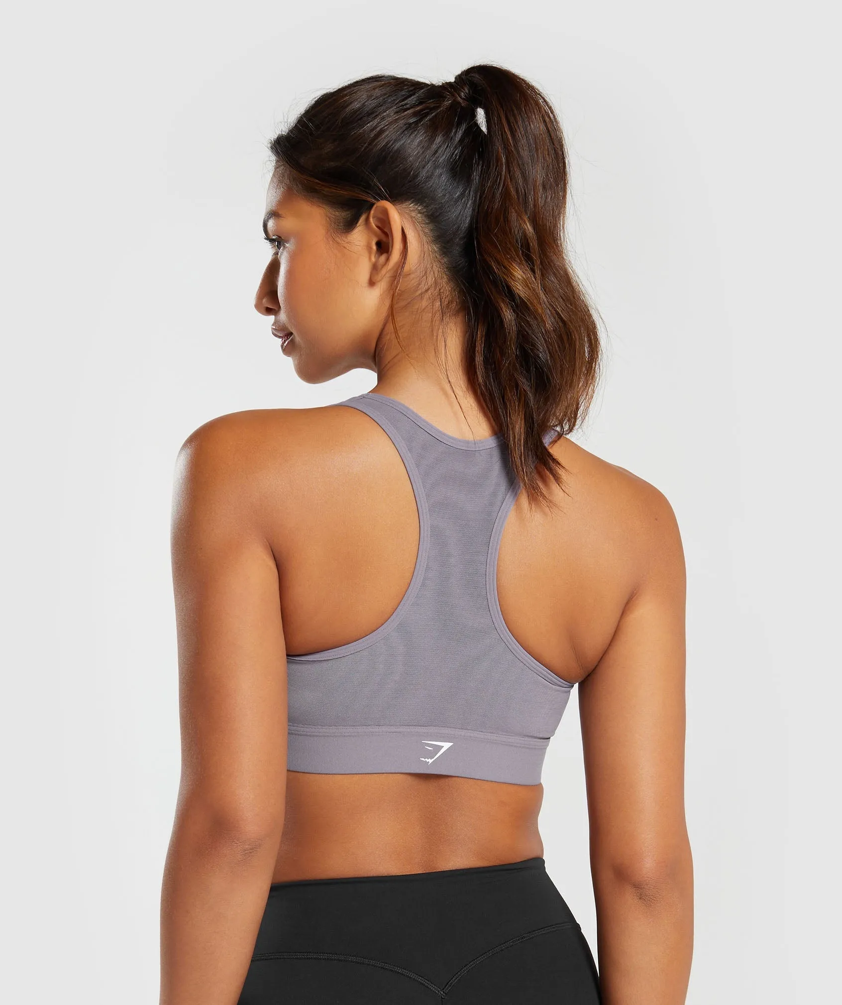 Gymshark Lightweight High Support Sports Bra - Fog Purple sold by Gymshark product image thumbnail 2