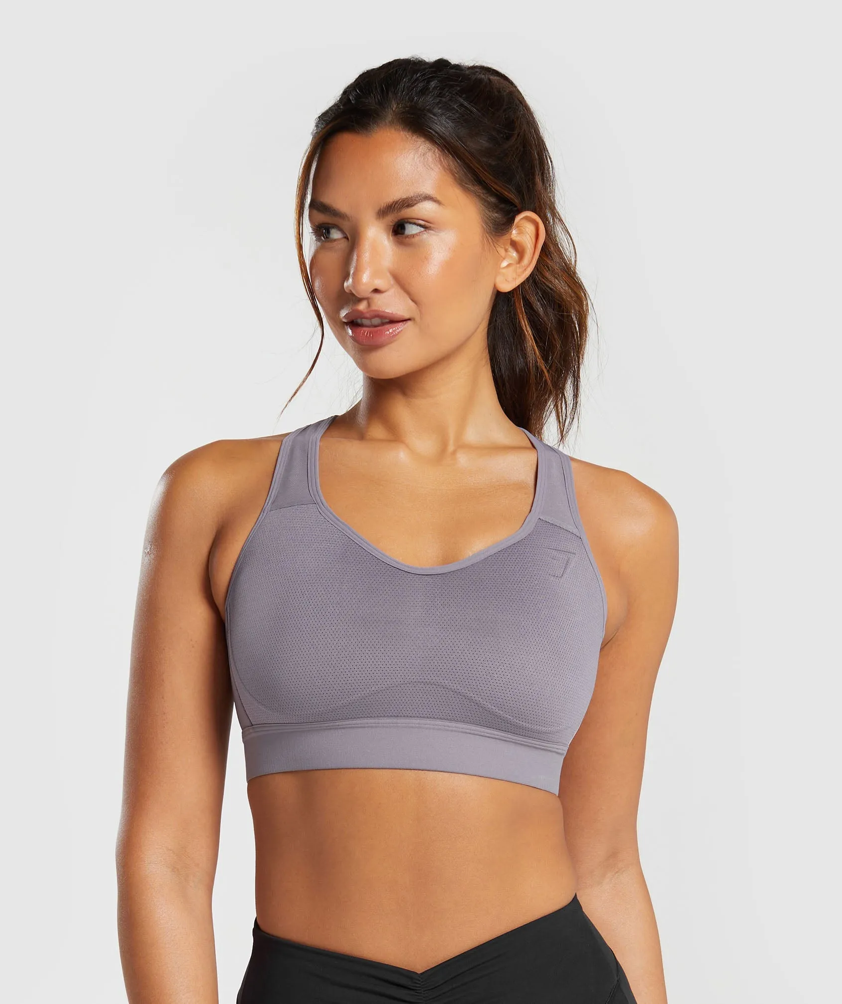 Gymshark Lightweight High Support Sports Bra - Fog Purple sold by Gymshark
