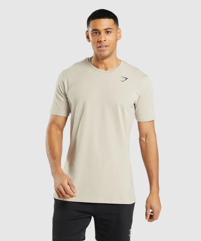 Gymshark Essential T-Shirt - Pebble Grey sold by Gymshark