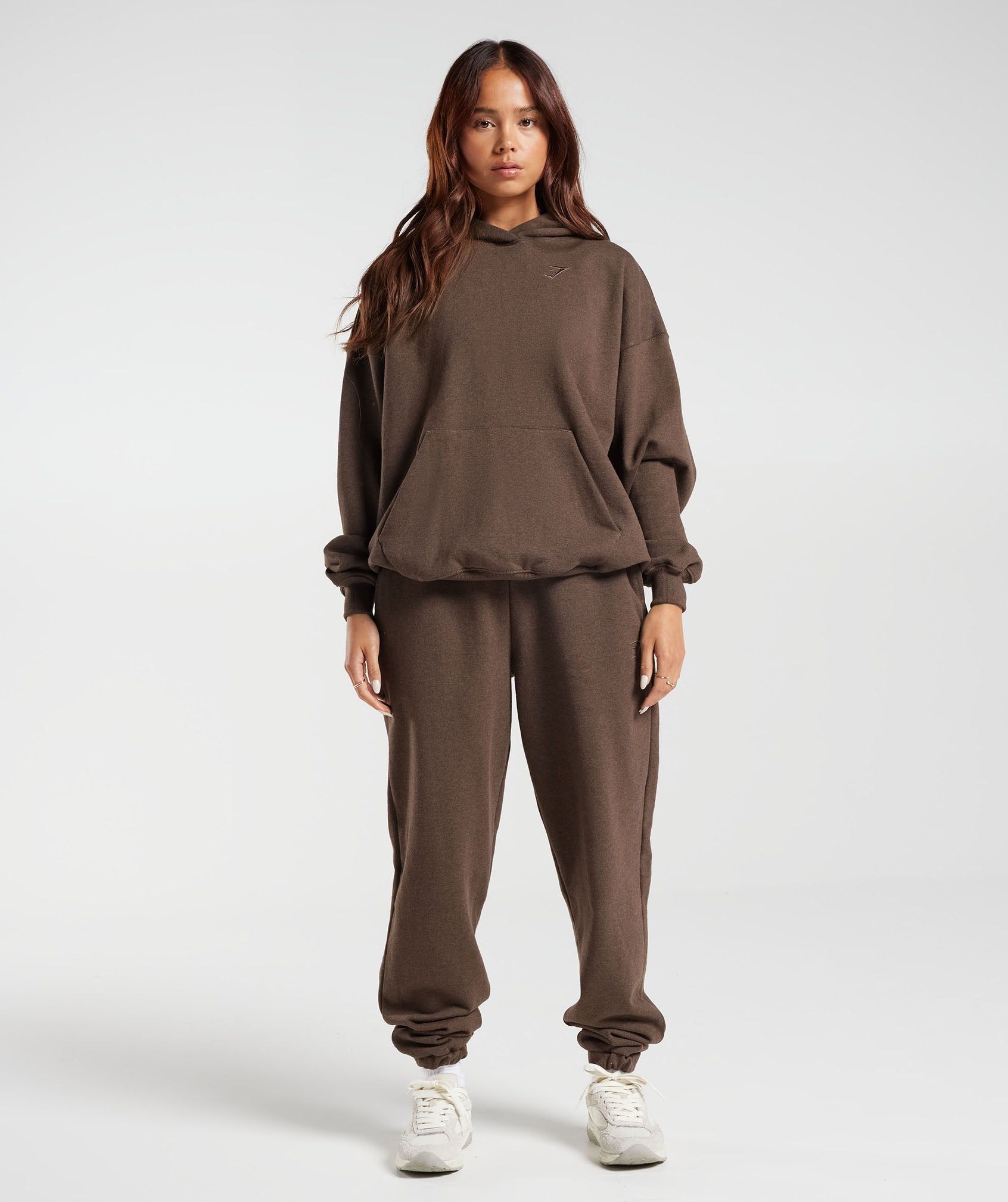 Gymshark Rest Day Sweats Jogger - Cozy Brown Marl sold by Gymshark product image thumbnail 5