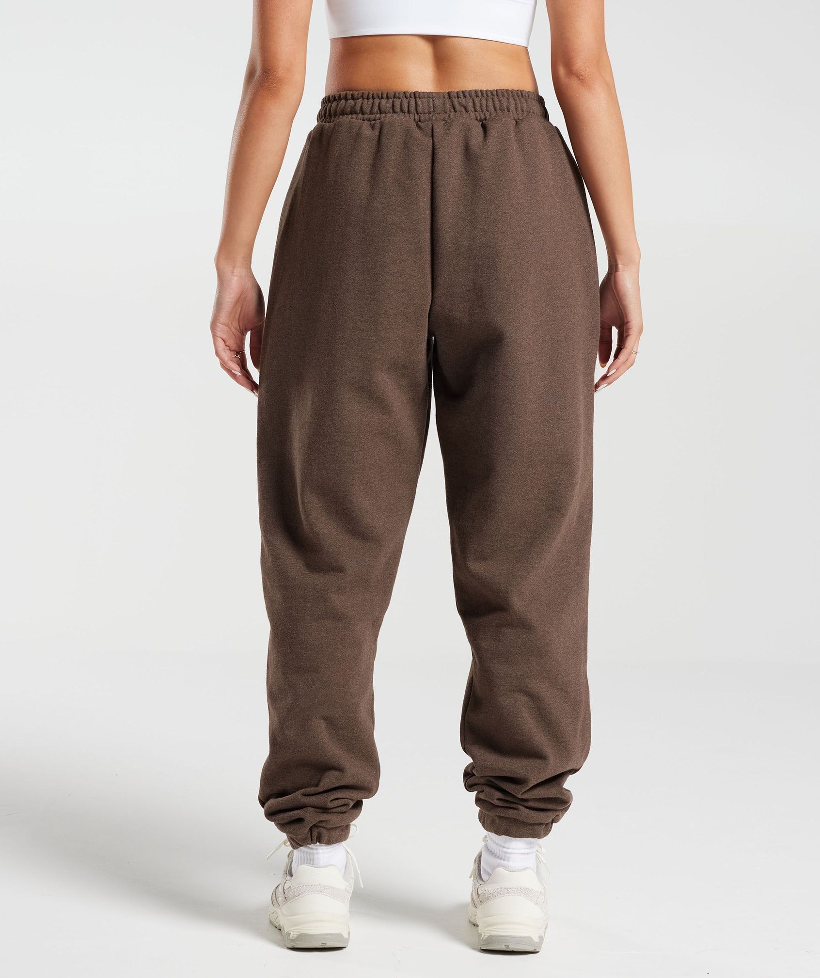 Gymshark Rest Day Sweats Jogger - Cozy Brown Marl sold by Gymshark product image thumbnail 3