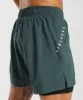 Gymshark Sport 5" 2 in 1 Shorts - Fog Green/Black sold by Gymshark