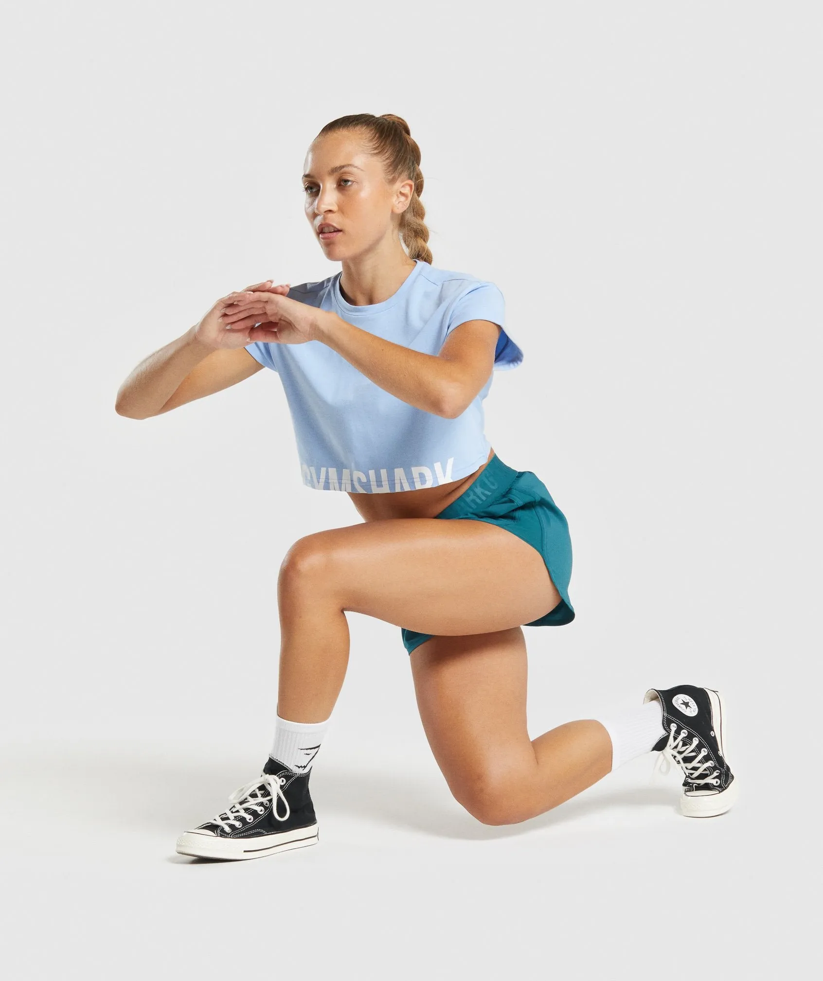 Gymshark Crew Socks 3pk - White sold by Gymshark product image thumbnail 5