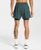Gymshark Sport 5" 2 in 1 Shorts - Fog Green/Black sold by Gymshark