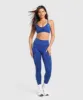 Gymshark Contour Leggings - Wave Blue/Black sold by Gymshark