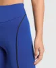 Gymshark Contour Leggings - Wave Blue/Black sold by Gymshark