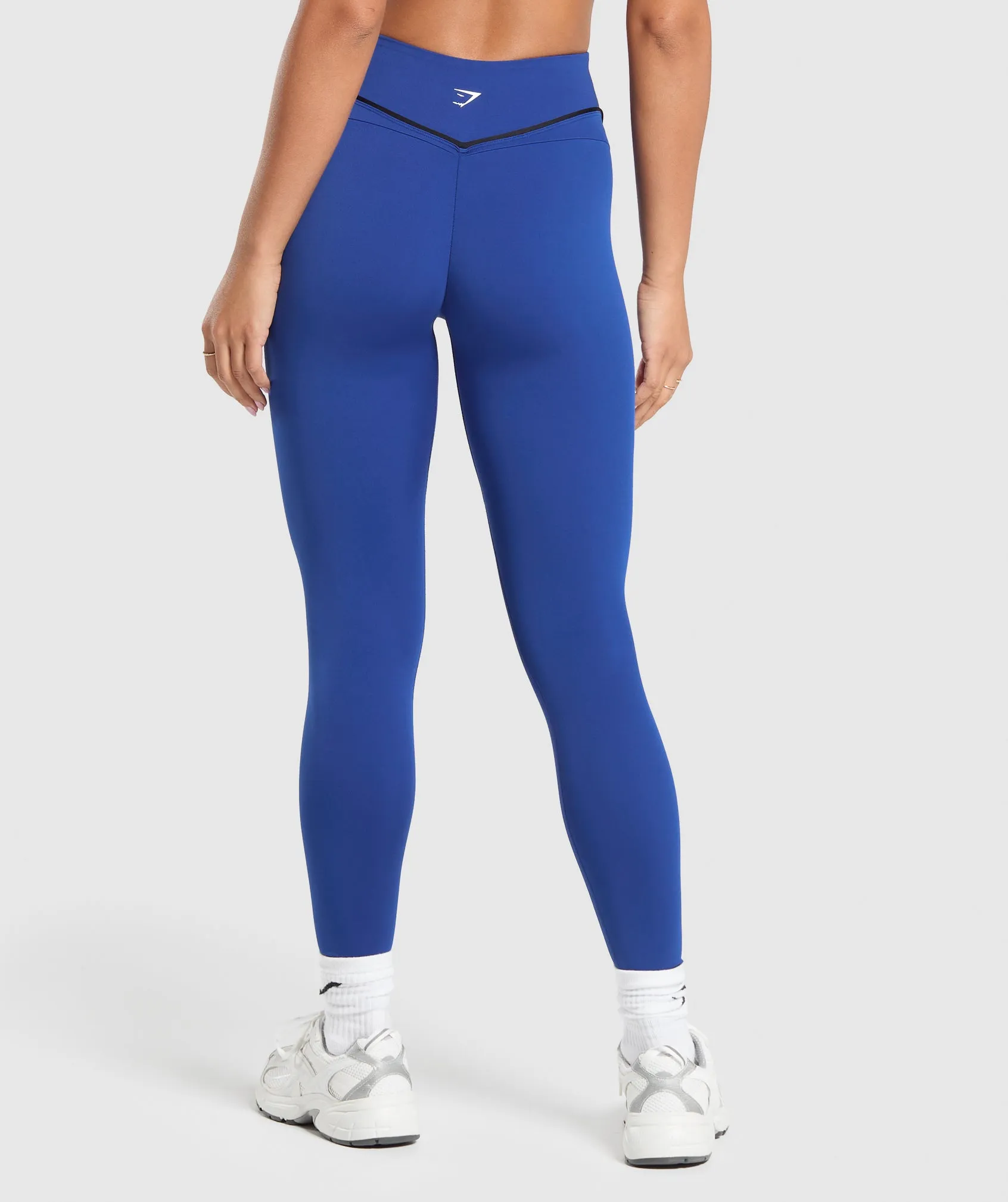 Gymshark Contour Leggings - Wave Blue/Black sold by Gymshark product image thumbnail 2