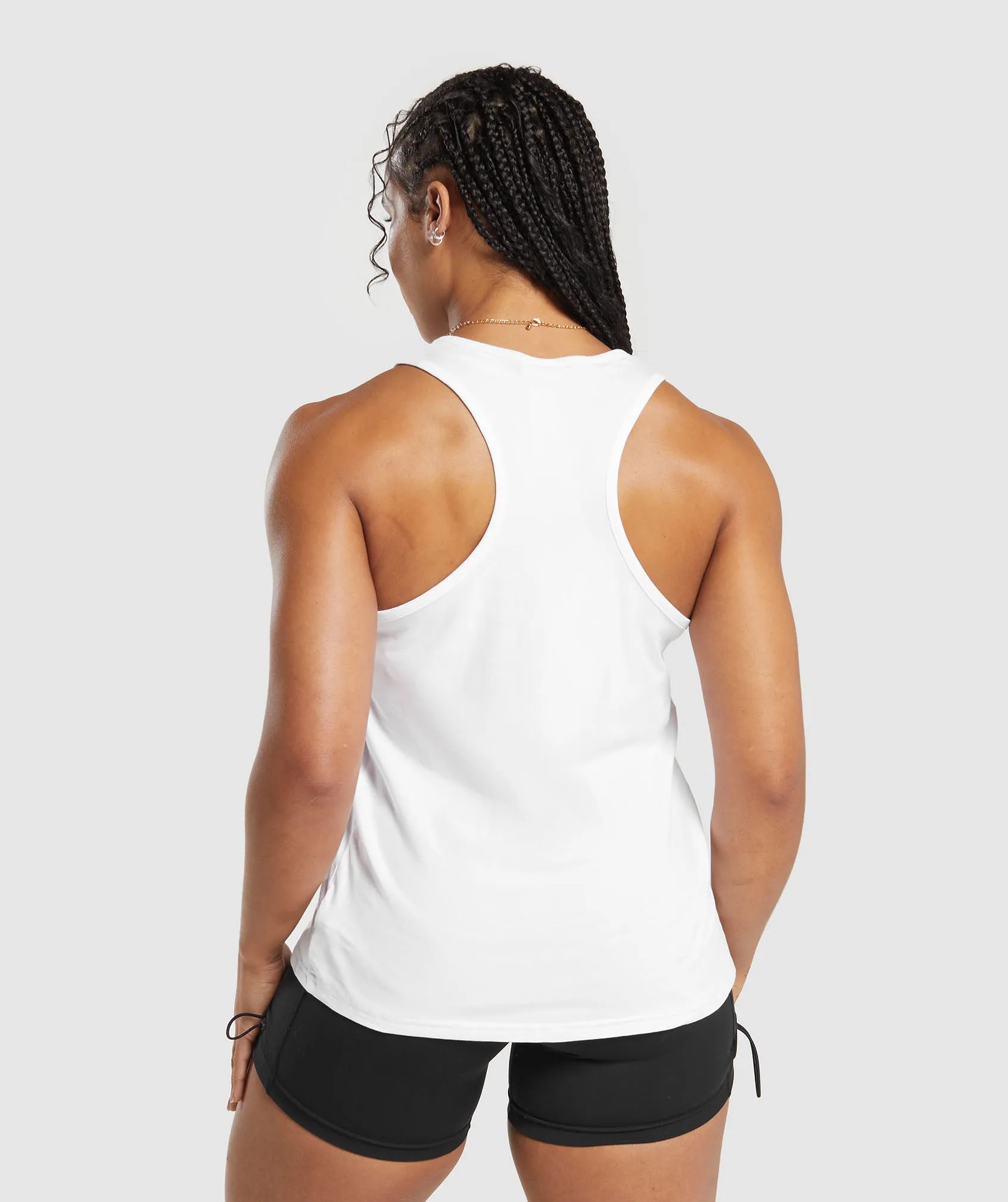 Gymshark Training Cotton Tank - White sold by Gymshark product image thumbnail 2