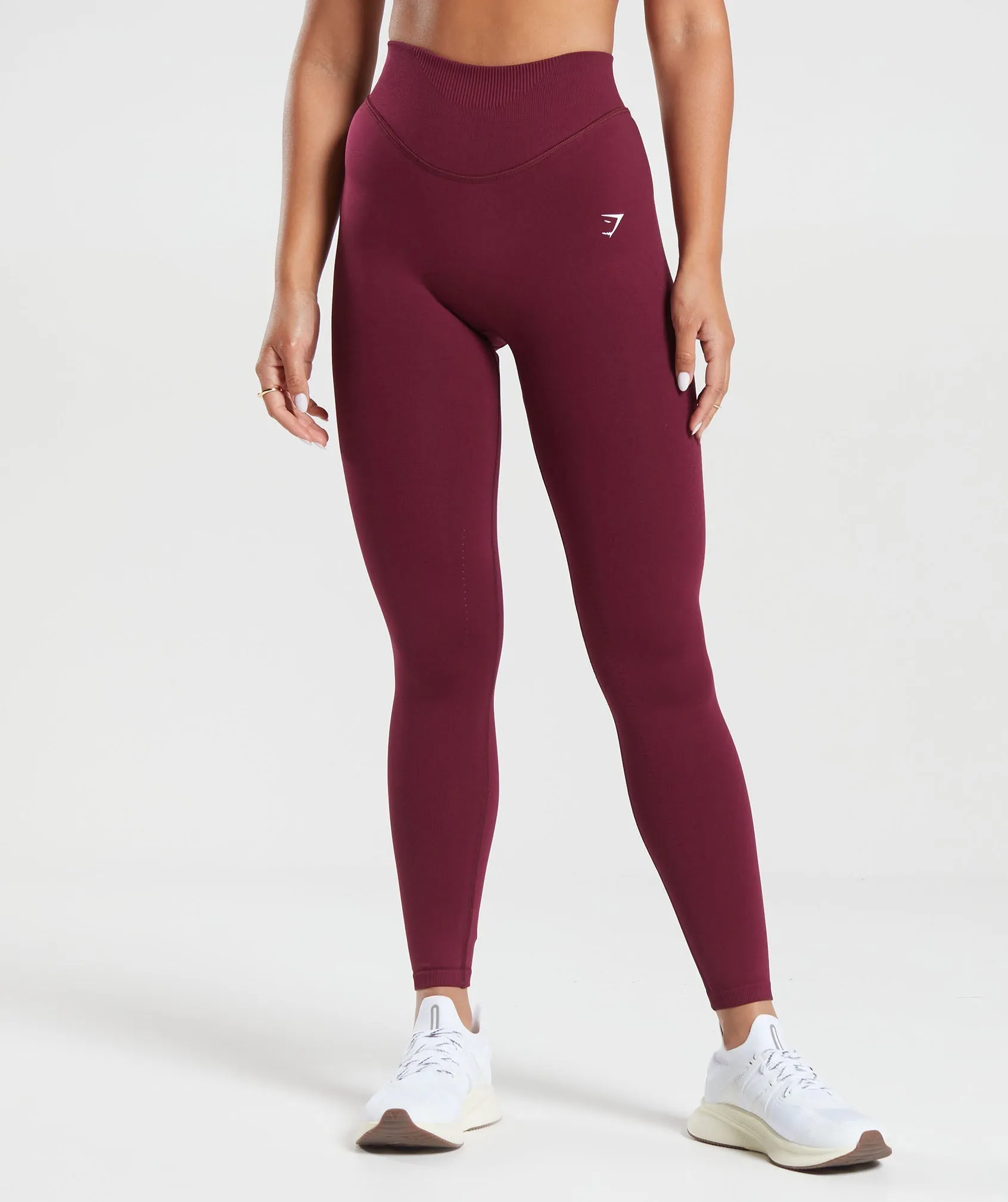 Gymshark Sweat Seamless Leggings - Plum Pink sold by Gymshark