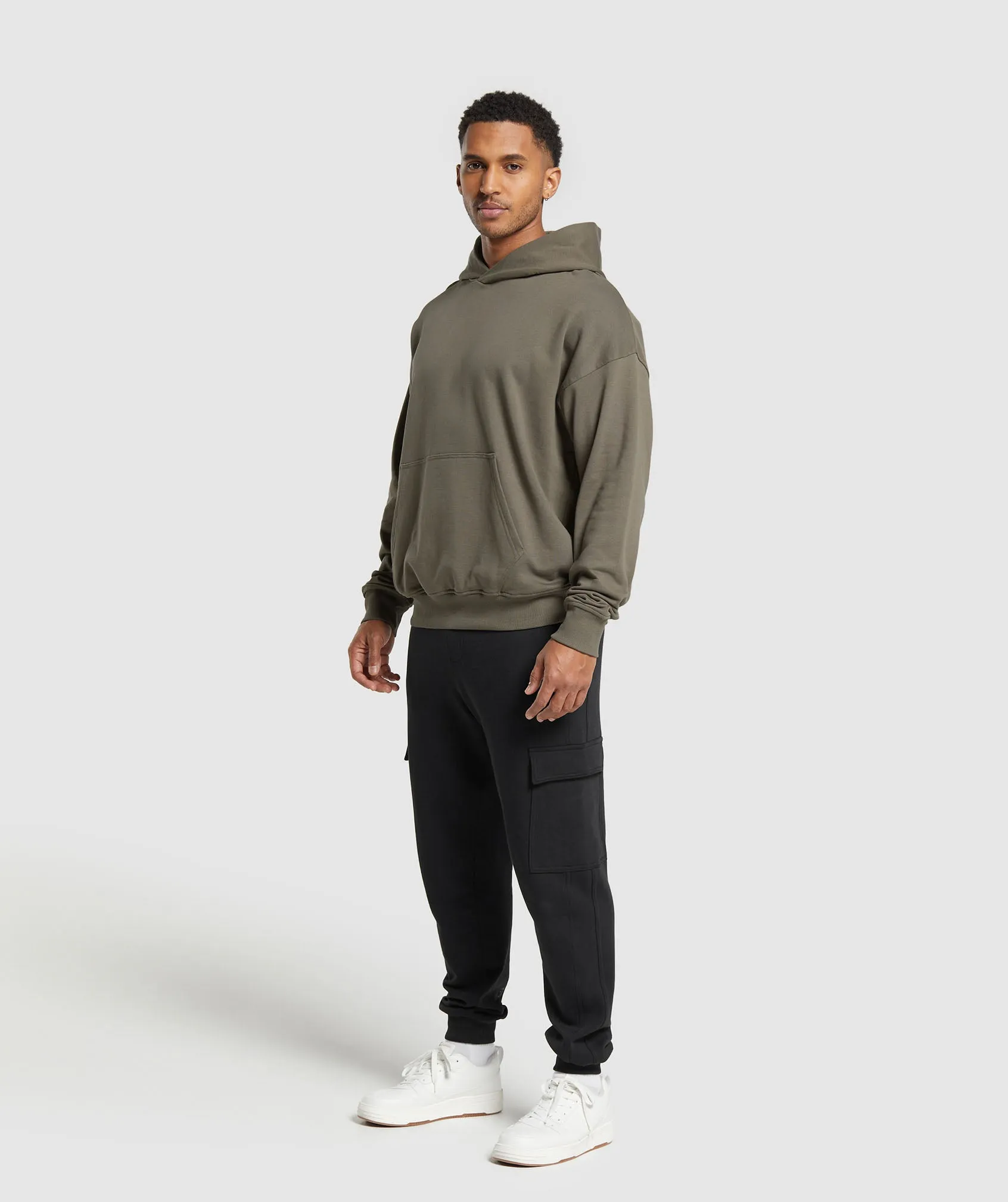 Gymshark Rest Day Essentials Hoodie - Camo Brown sold by Gymshark product image thumbnail 4