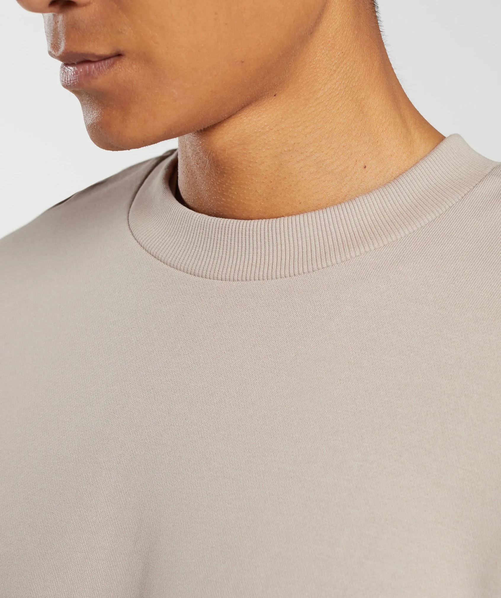 Gymshark Rest Day Essential Crew - Stone Pink sold by Gymshark product image thumbnail 5