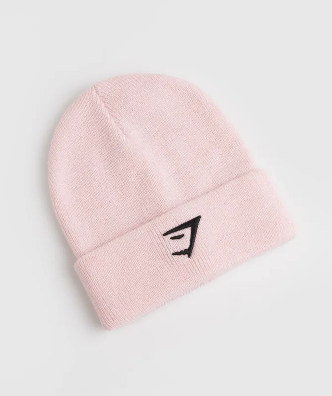 Gymshark Sharkhead Beanie - Sweet Pink sold by Gymshark