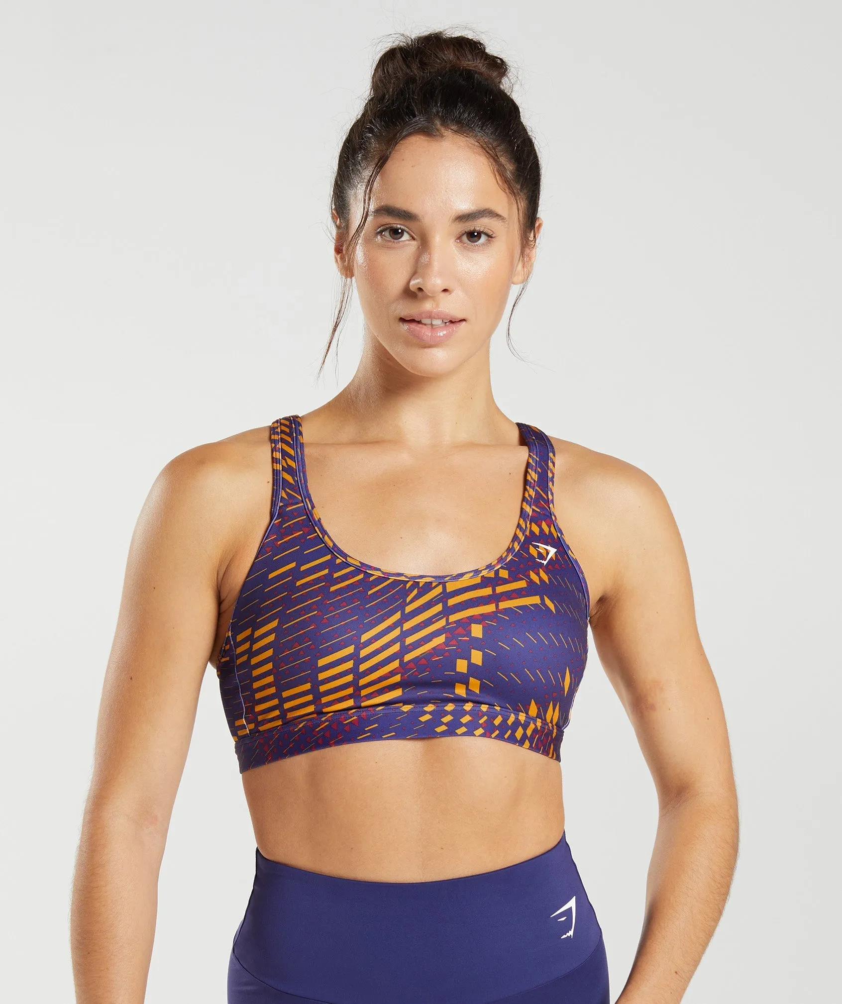 Gymshark Scoop Neck Sports Bra - Neptune Purple sold by Gymshark