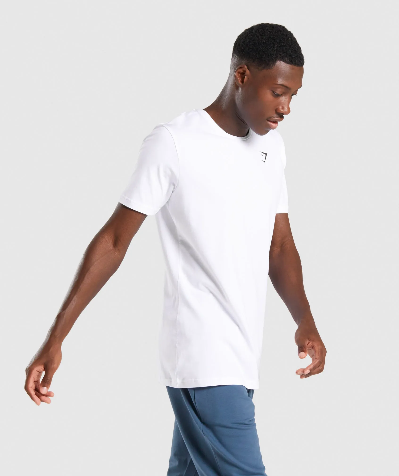 Gymshark Critical T-Shirt - White sold by Gymshark product image thumbnail 2