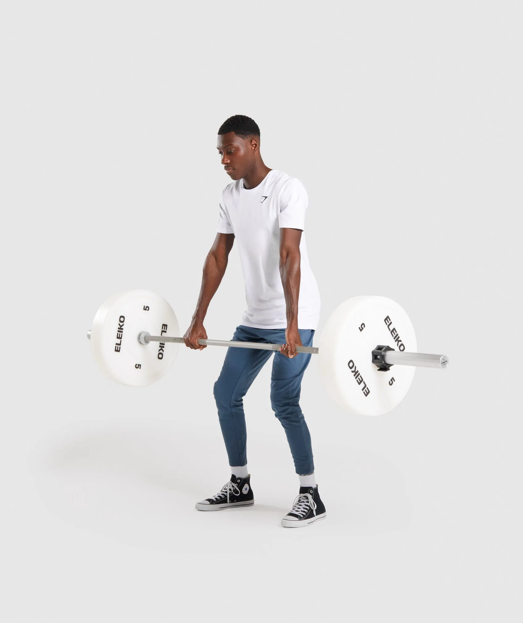 Gymshark Critical T-Shirt - White sold by Gymshark product image thumbnail 4