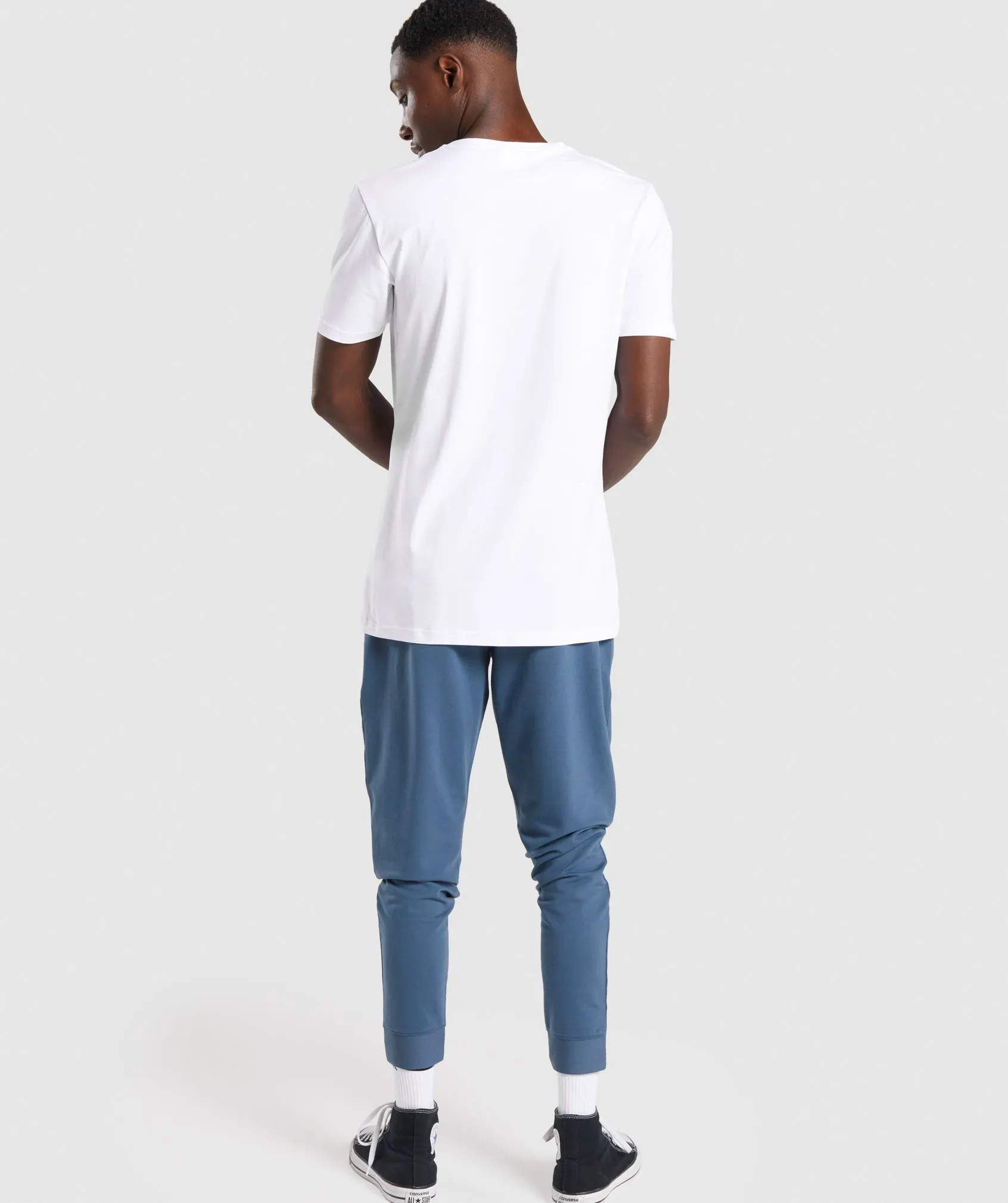 Gymshark Critical T-Shirt - White sold by Gymshark product image thumbnail 3