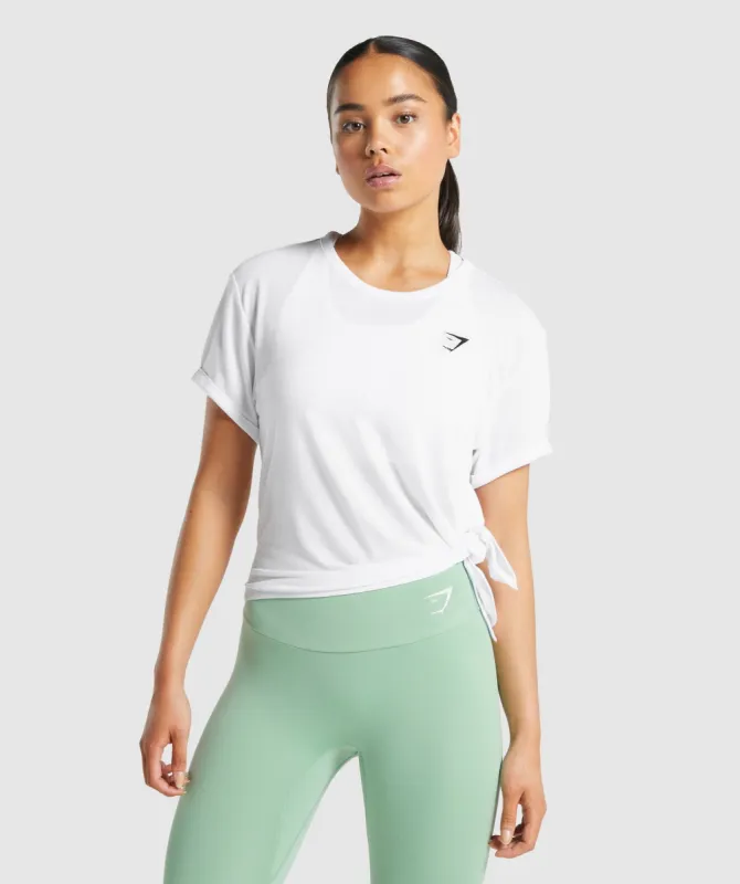 Gymshark Essential T-Shirt - White sold by Gymshark